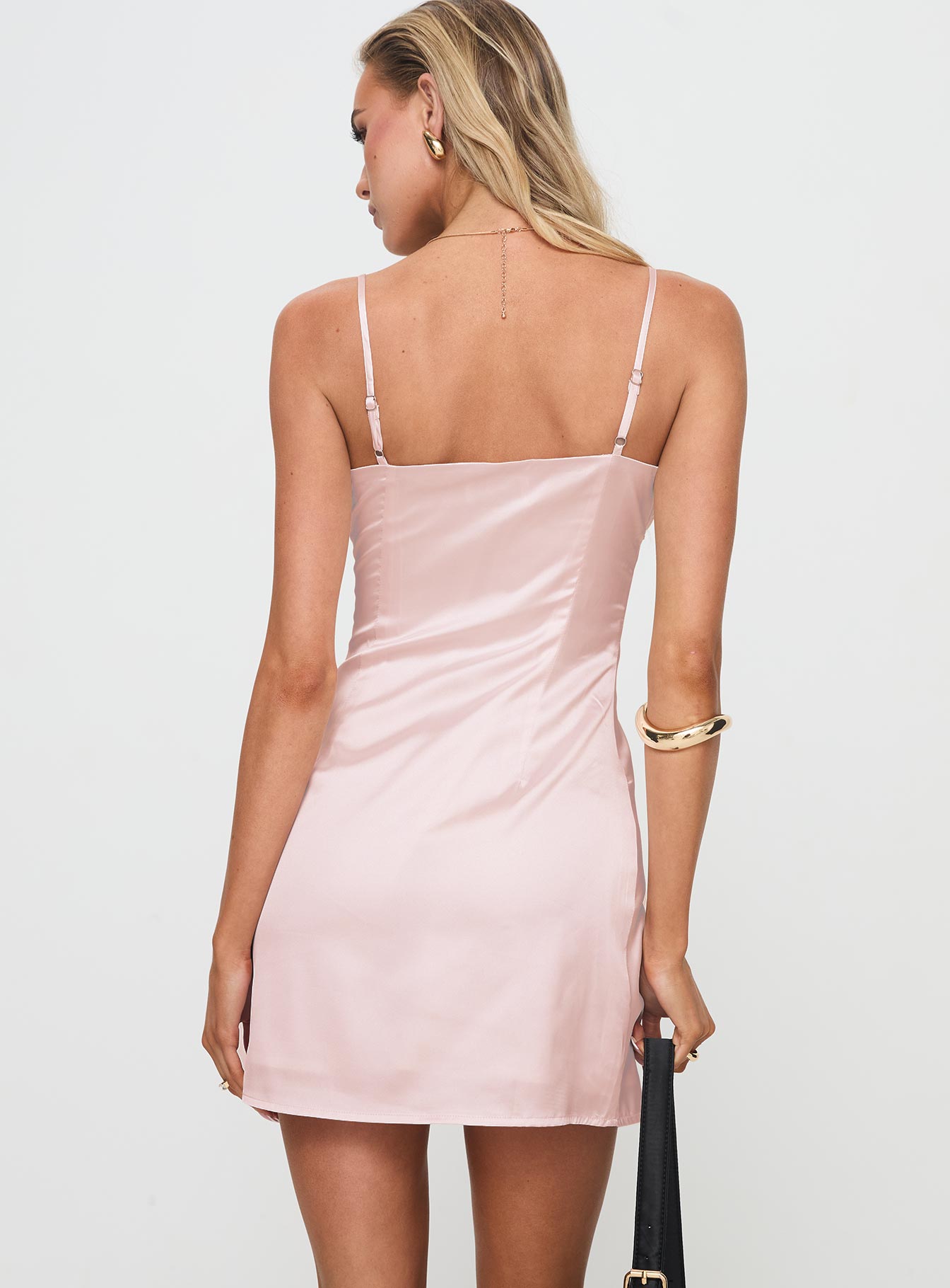 Karrey Mini Dress Blush - Image 5