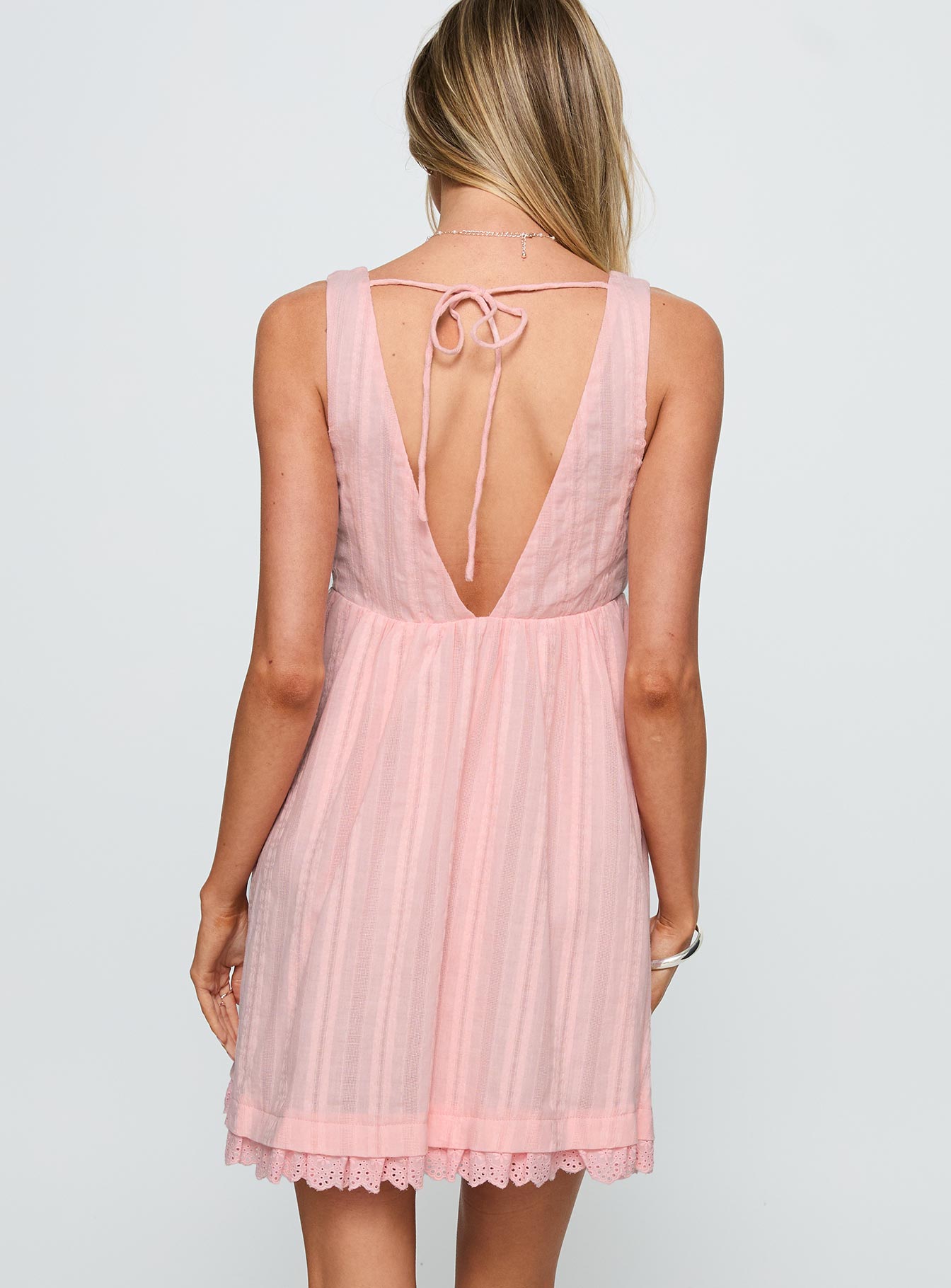 Nelty Mini Dress Pink - Image 4