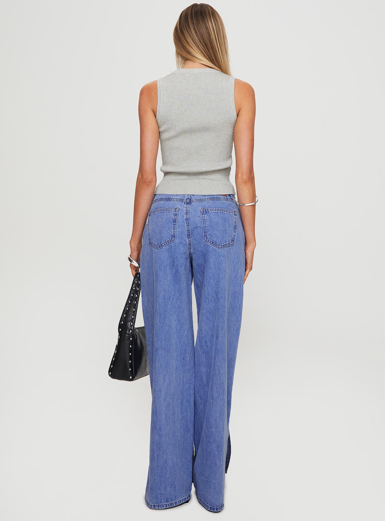 Lorinzo Low Rise Jeans Electric Blue - Image 5