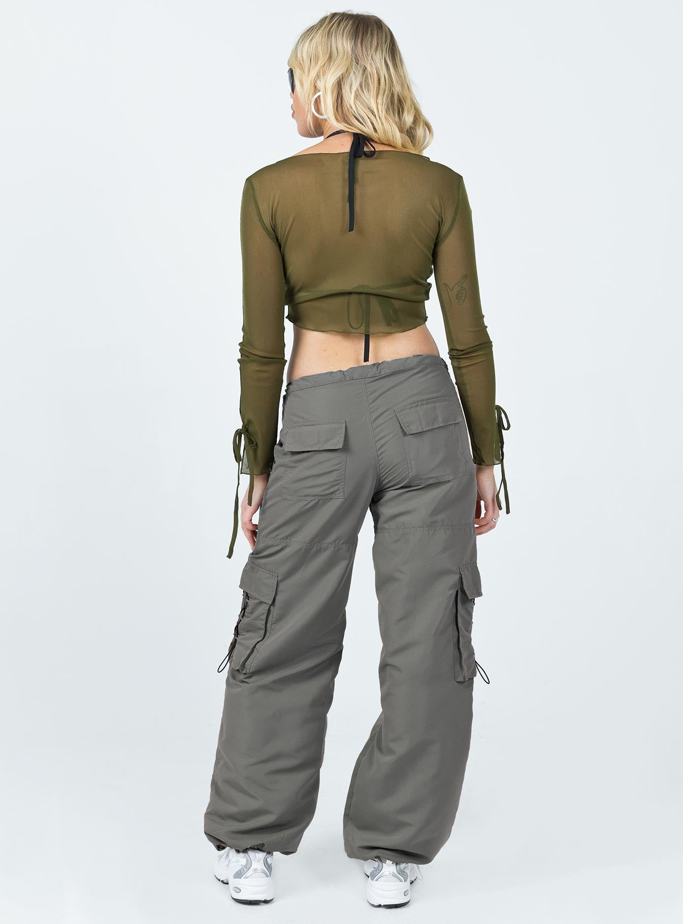 Motel Fabio Trouser Grey - Image 5