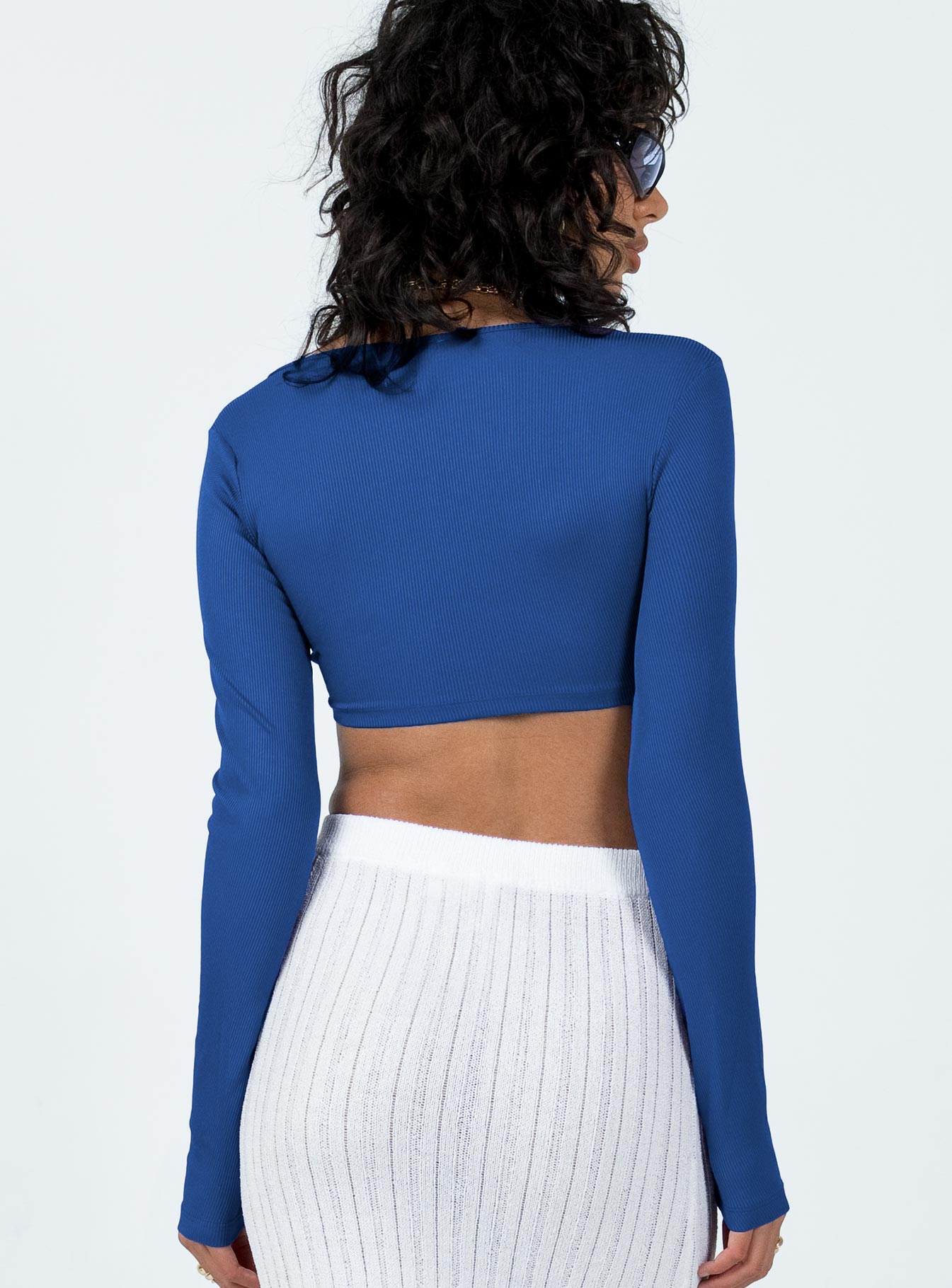 Lamor Long Sleeve Top Blue - Image 4