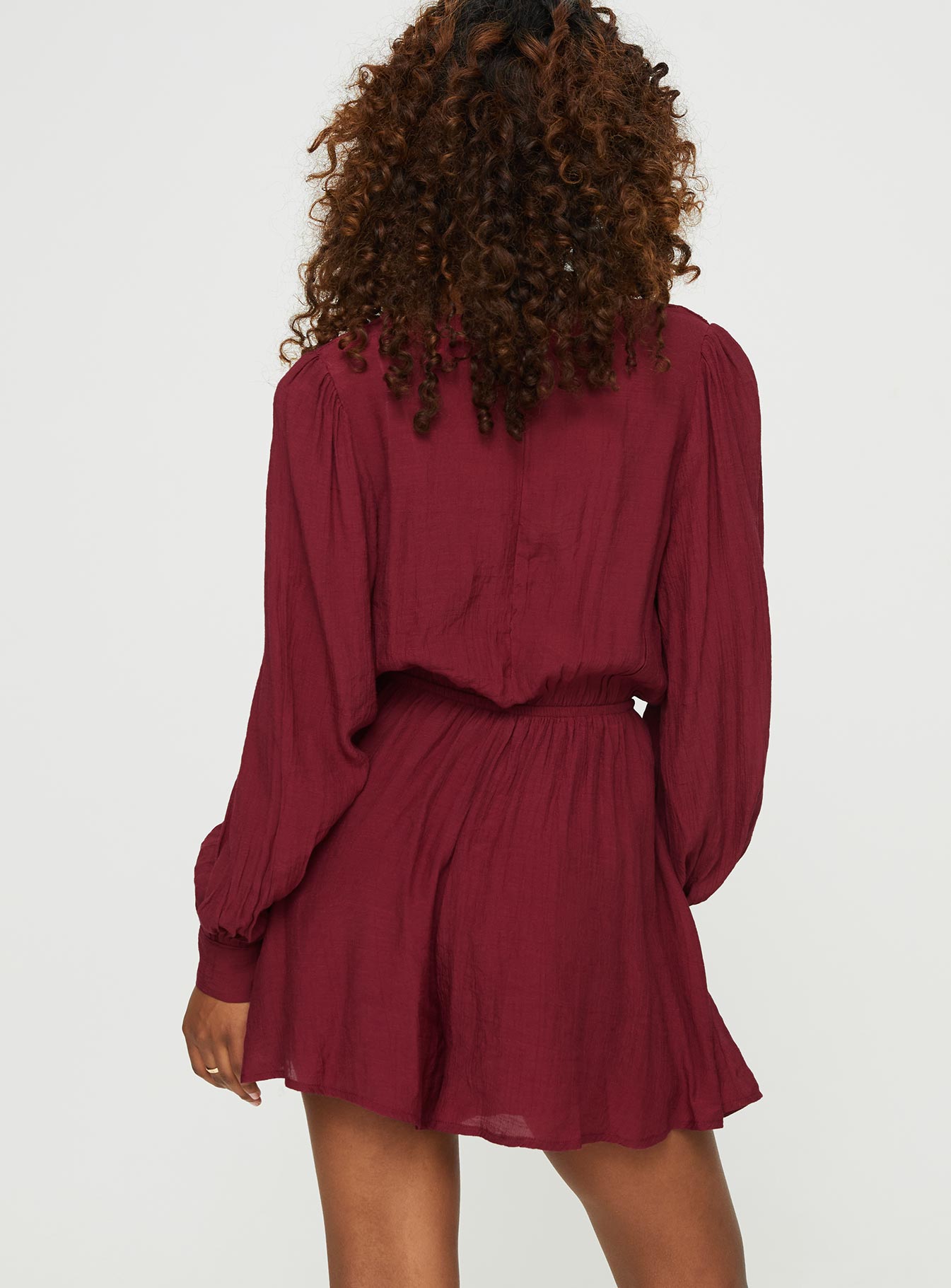 Moonscape Romper Burgundy - Image 4