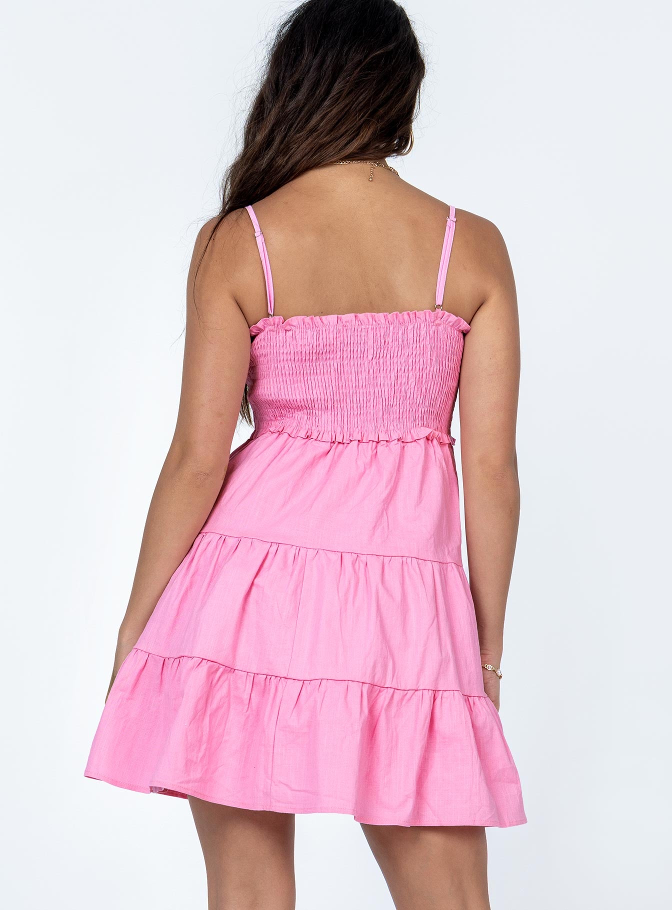 Graciela Mini Dress Pink - Image 4