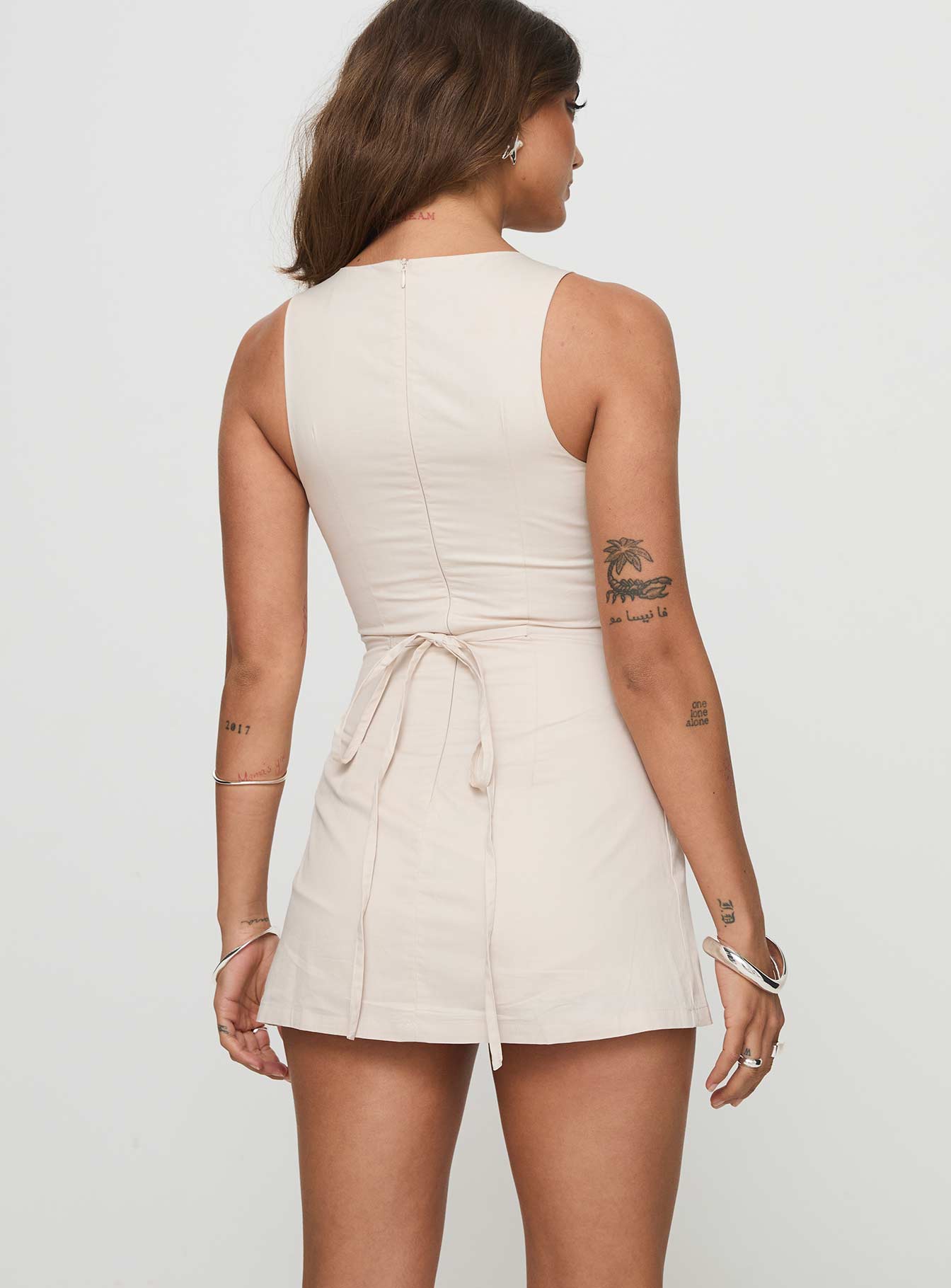 Yumiko Romper Cream - Image 5