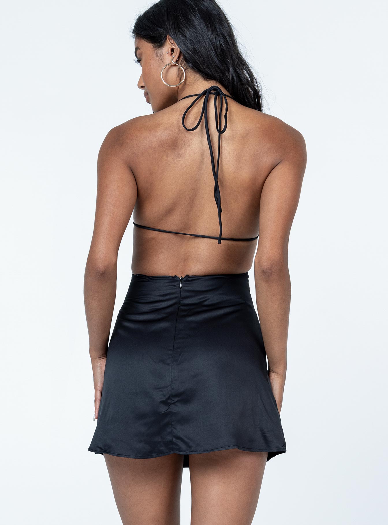 Lexie Mini Dress Black - Image 5