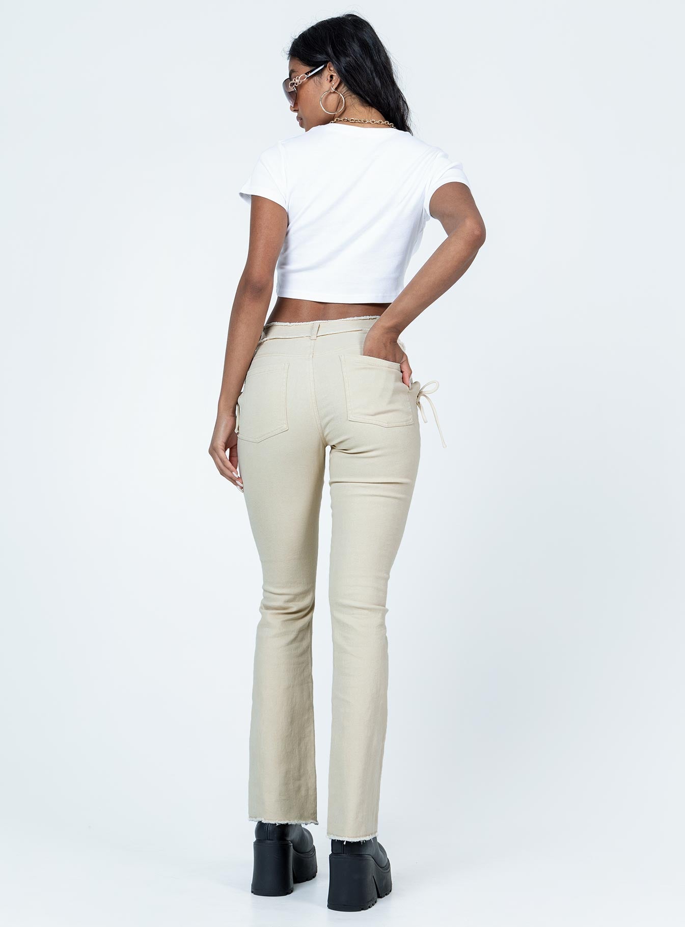 Parise Pants Beige - Image 5