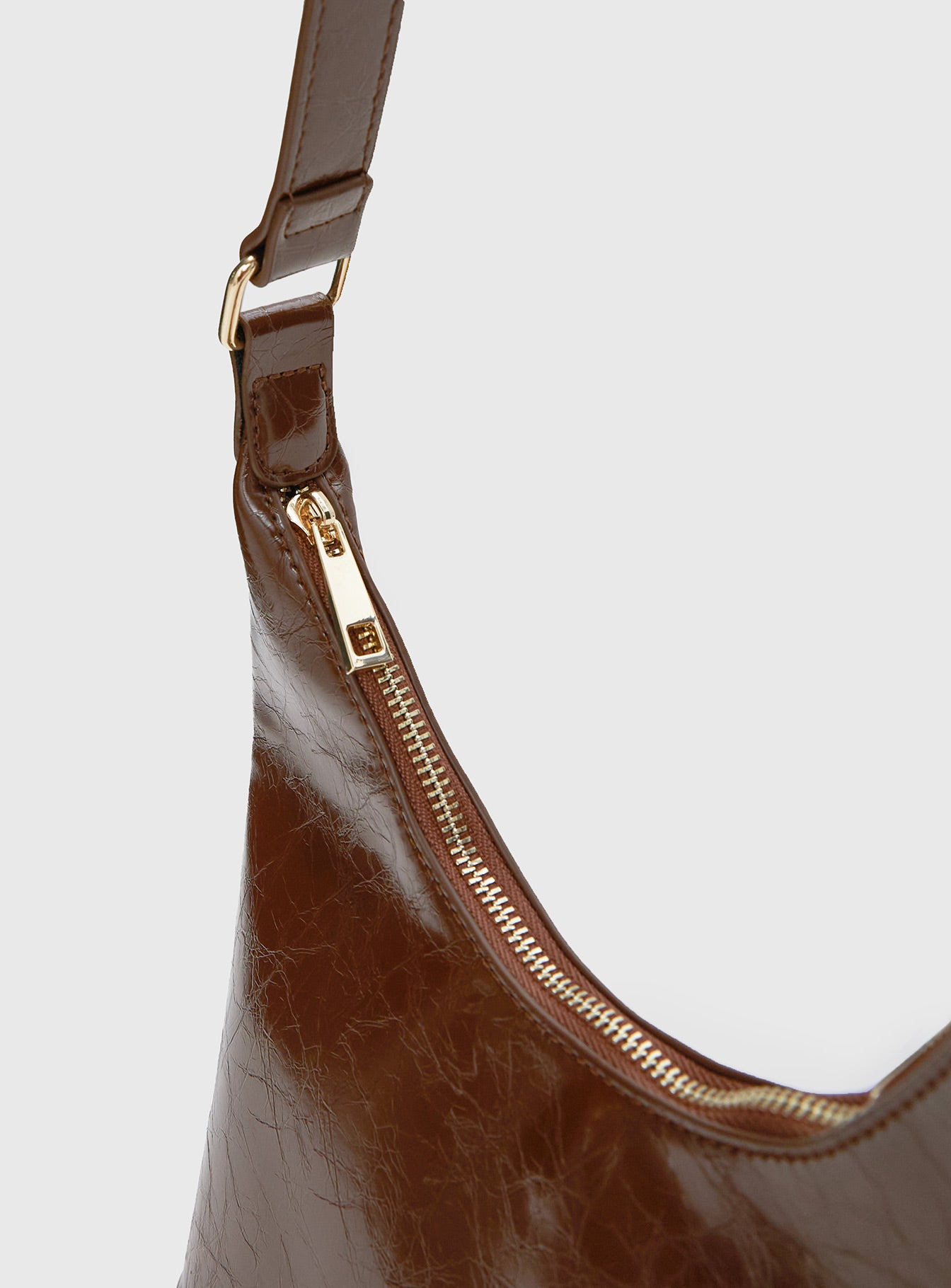 Glazier Shoulder Bag Brown - Image 5