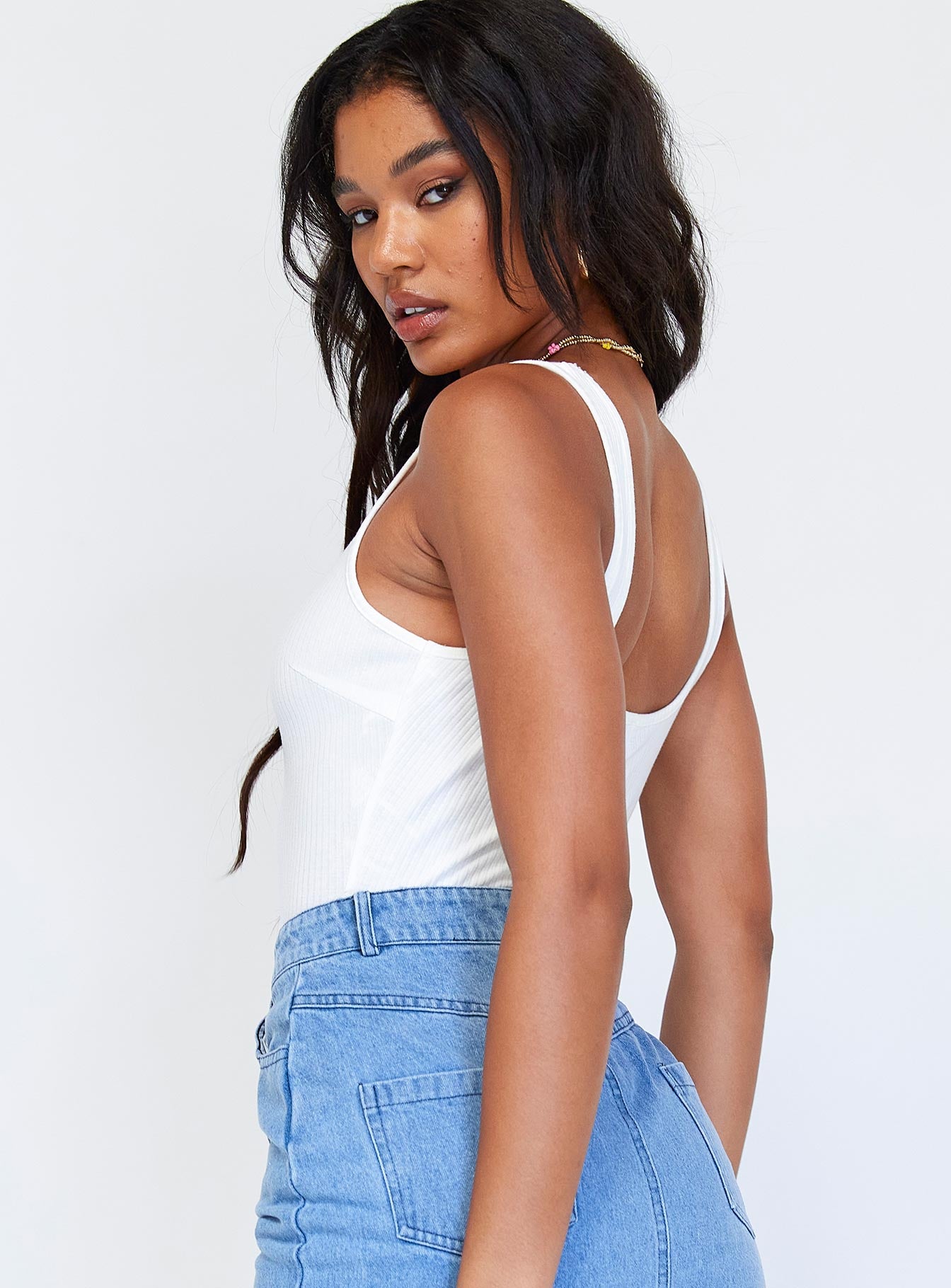 Landen Bodysuit White - Image 4