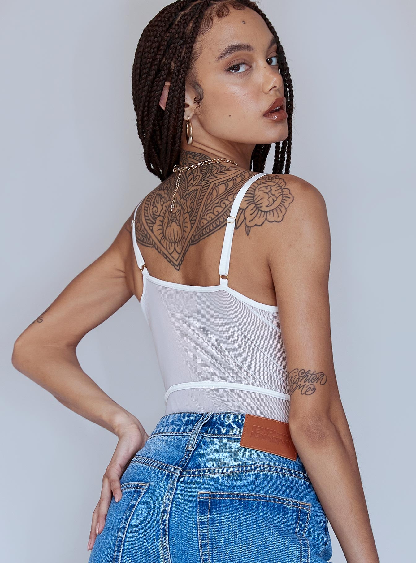 Dabney Bodysuit White - Image 5