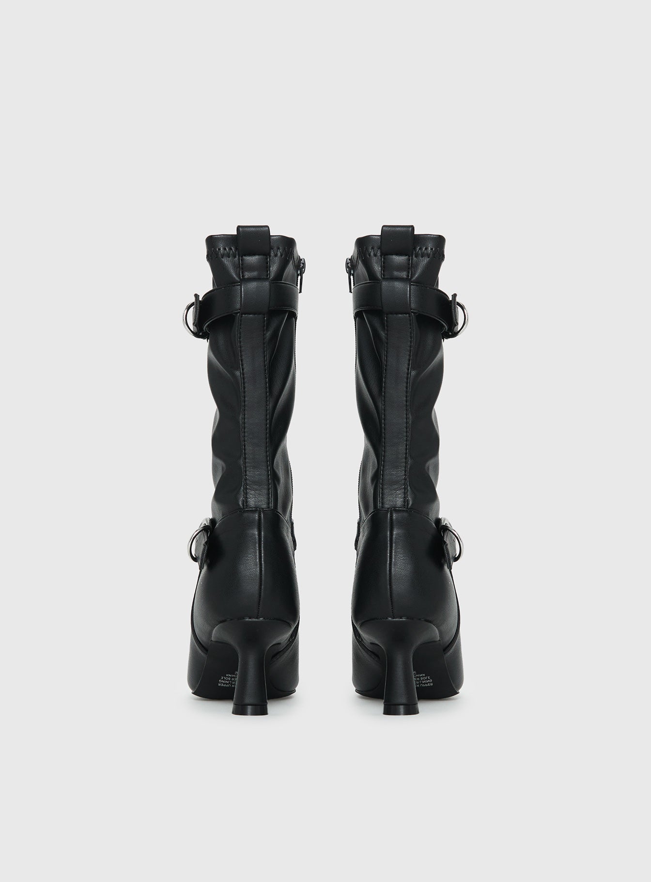 Therapy Kimme Sock Boots Black - Image 5