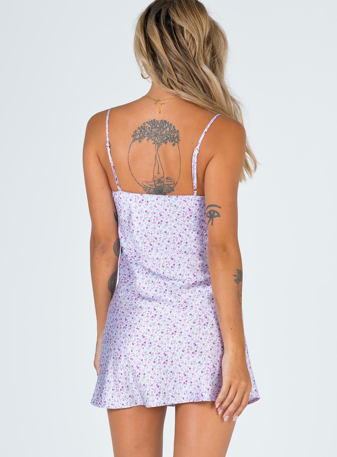 After Thought Mini Dress Purple - Image 6