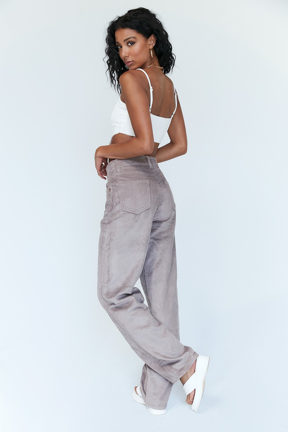 Motel Parallel Jeans Smoke Grey - Image 4