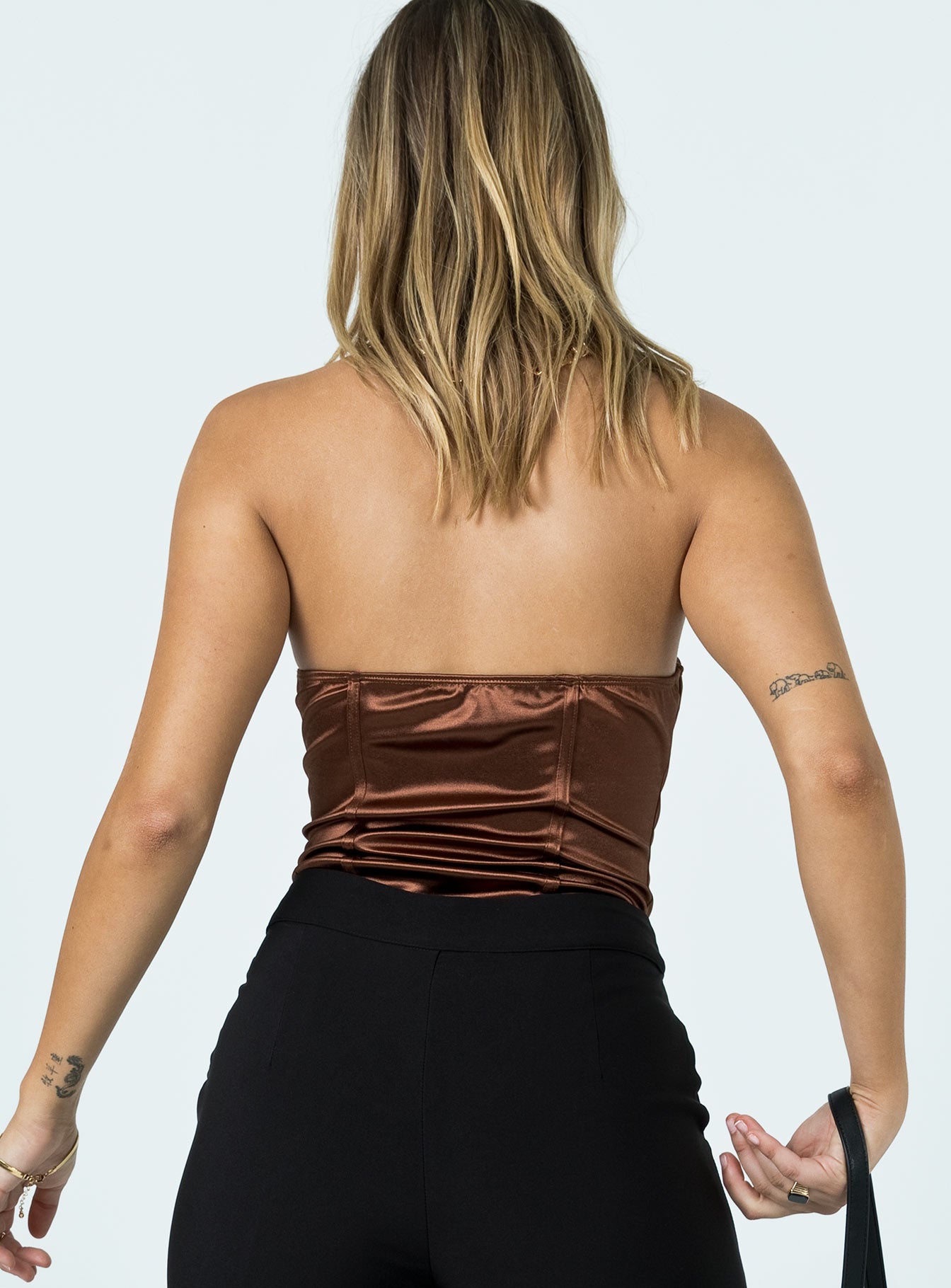 Amora Bodysuit Brown - Image 5