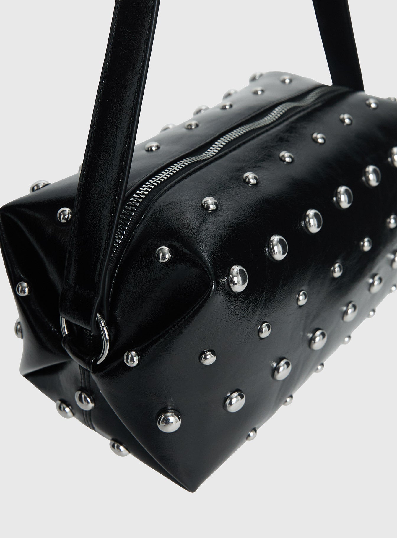 Layton Studded Shoulder Back Black - Image 5