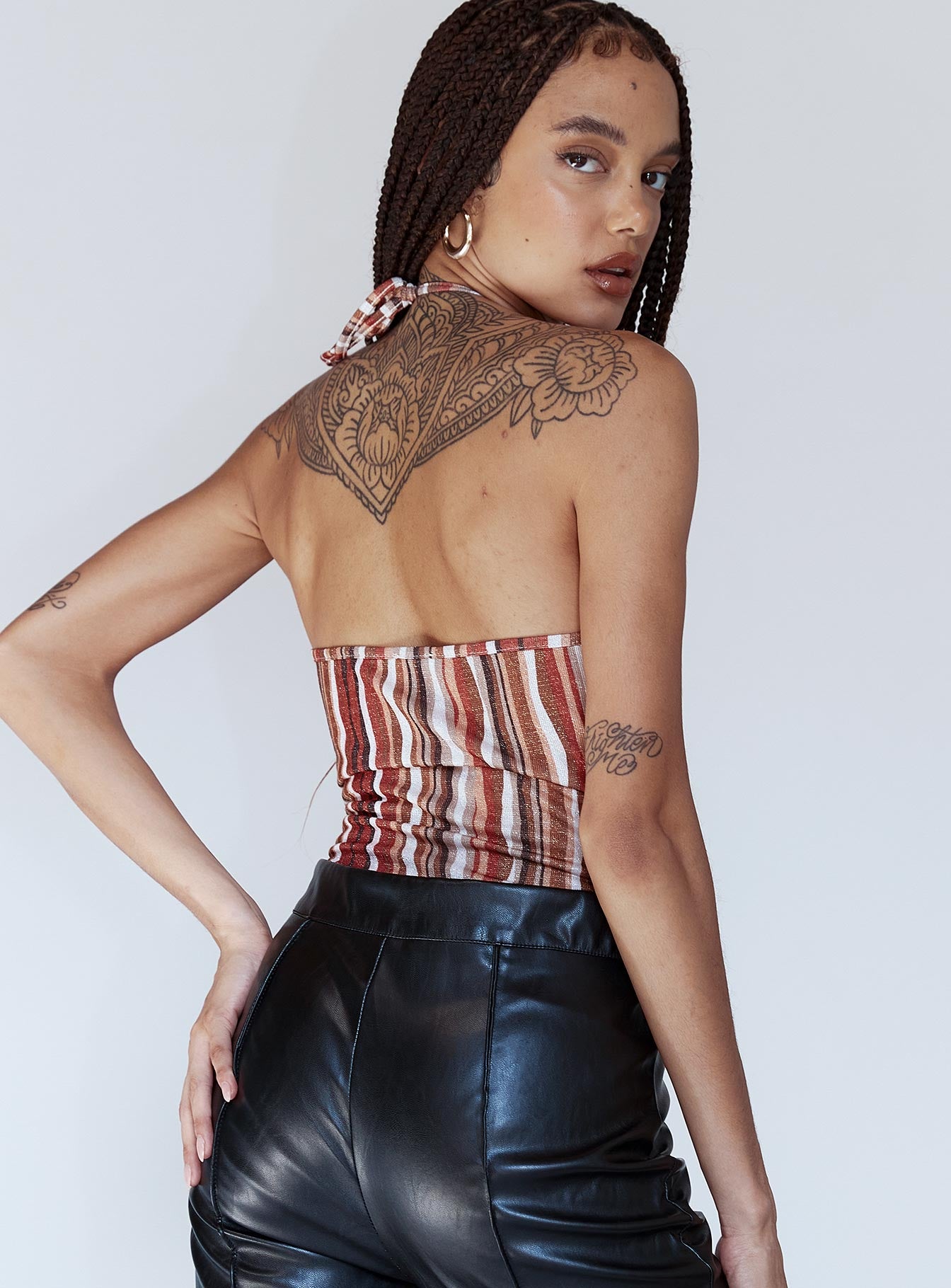 Quinn Bodysuit Orange Multi - Image 4