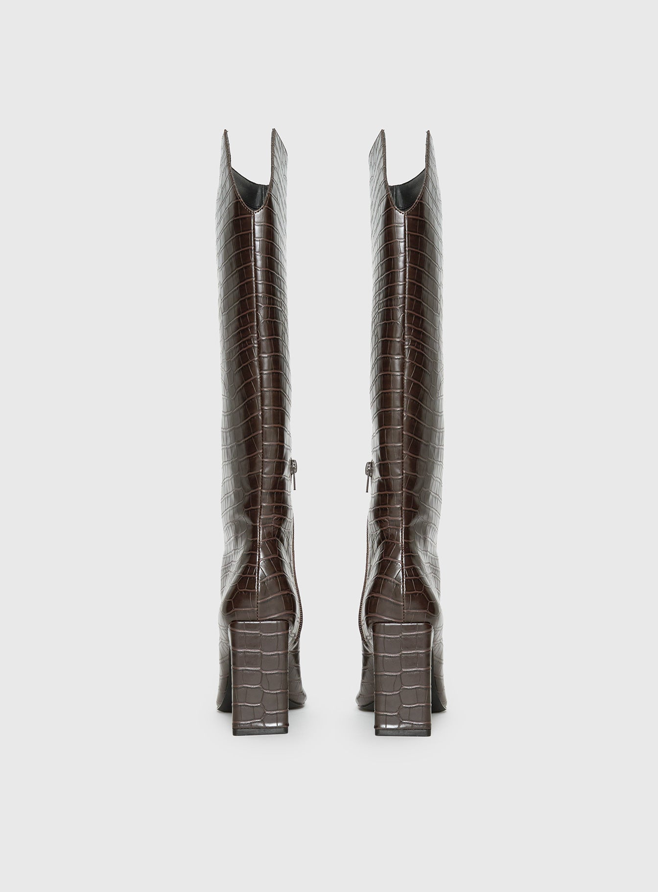 Good Judgement Knee High Boots Chocolate - Image 5