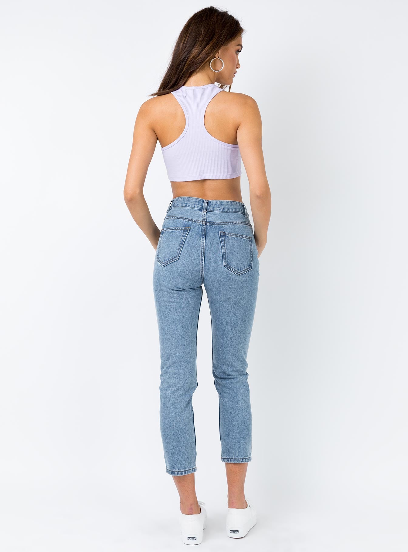 Gemini Mom Jeans Pale Blue - Image 5