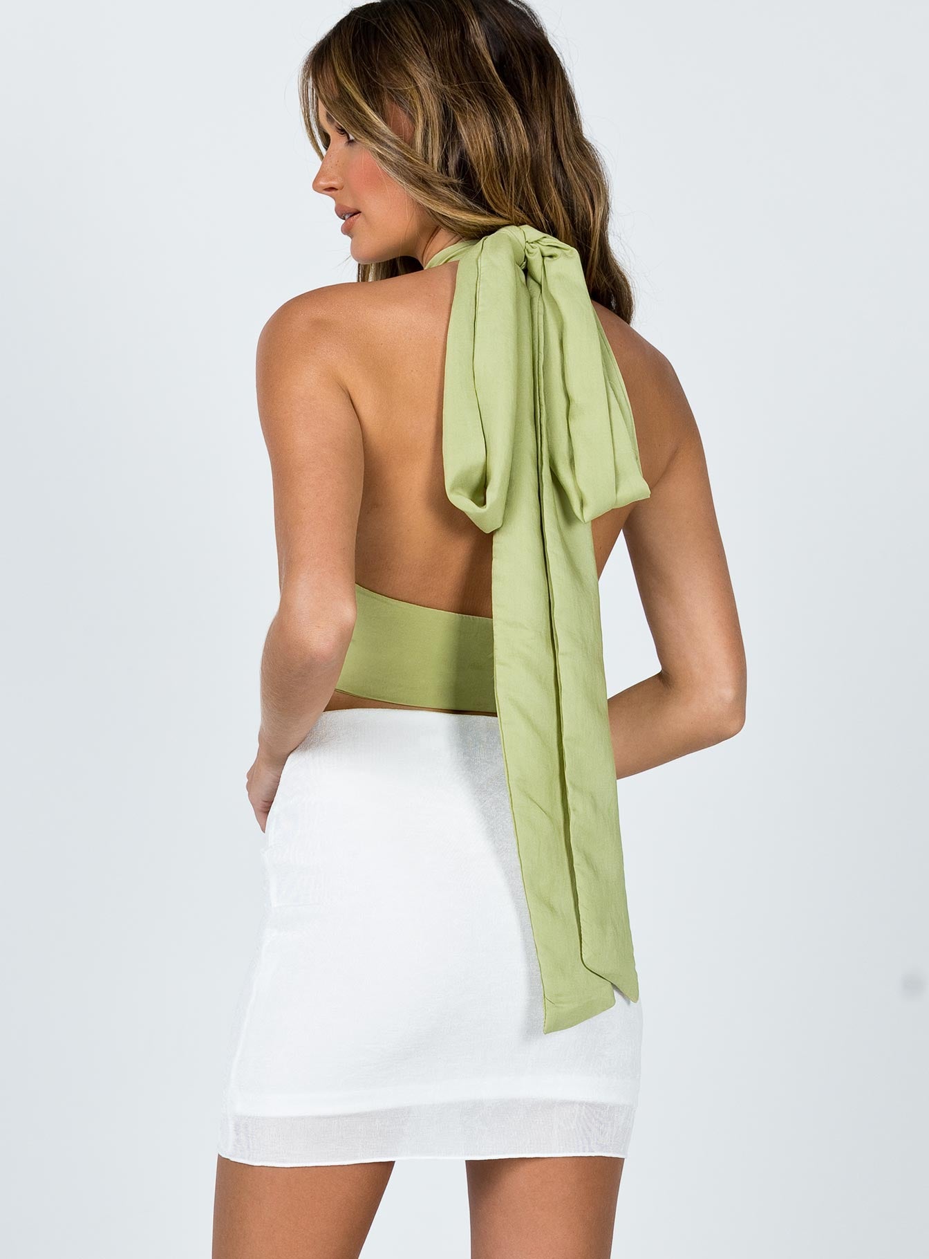 Jester Mini Skirt White - Image 5