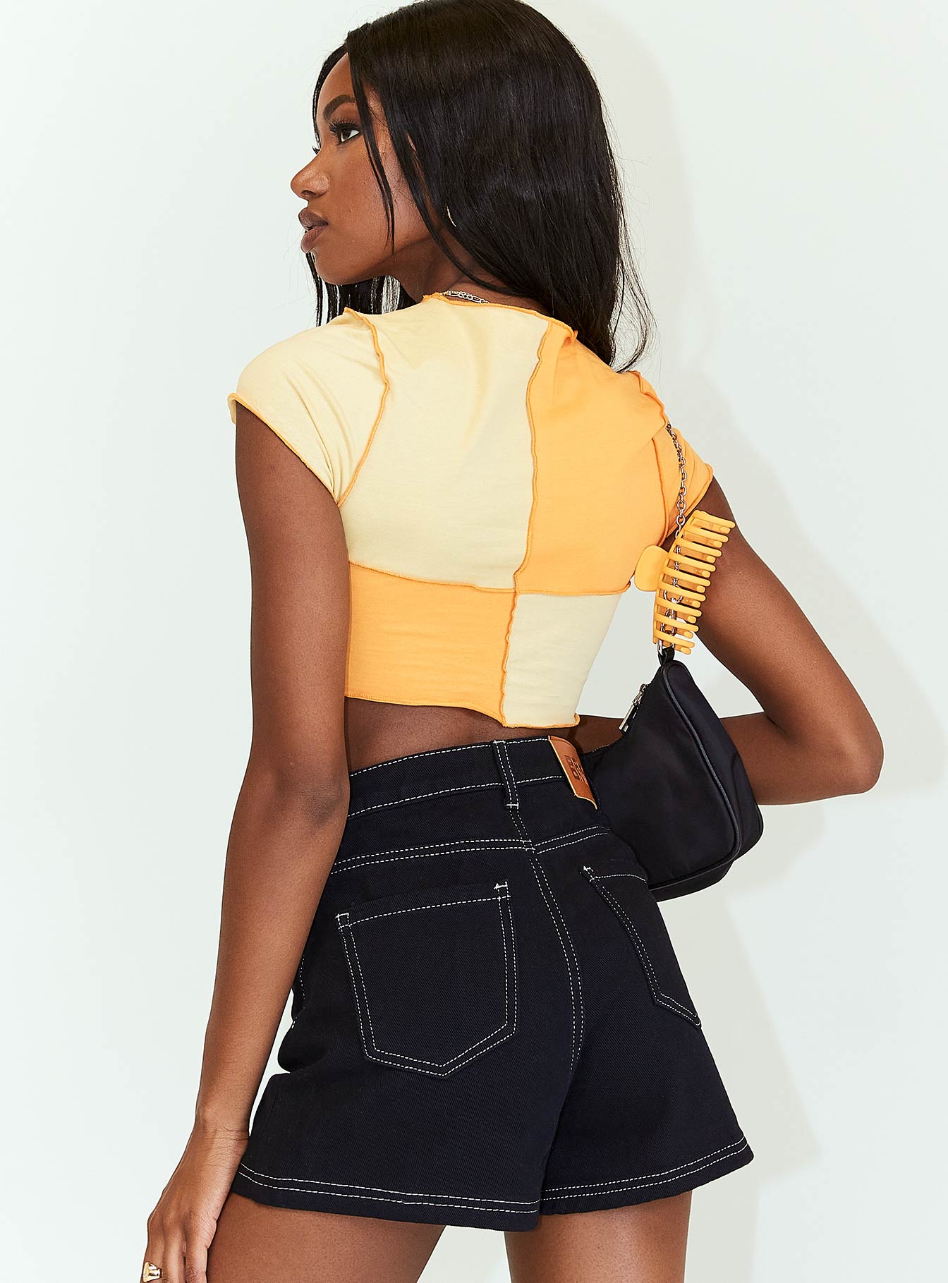 Darby A Line Short Black - Image 4