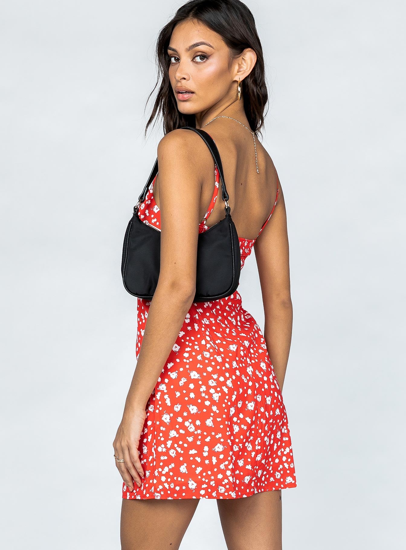 Tallie Mini Dress Red - Image 4