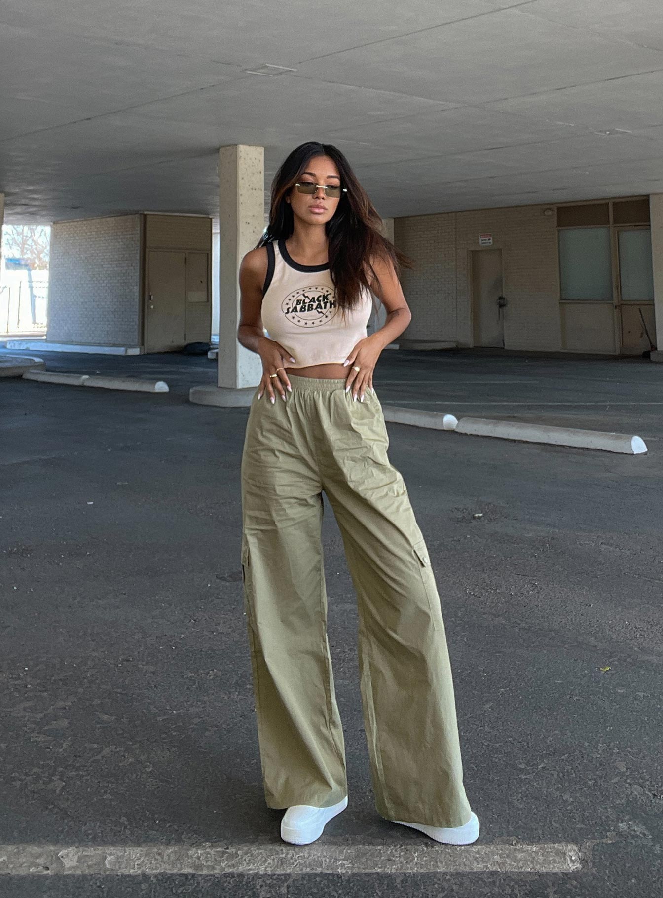 Black Sabbath Tank Top Brown - Image 4