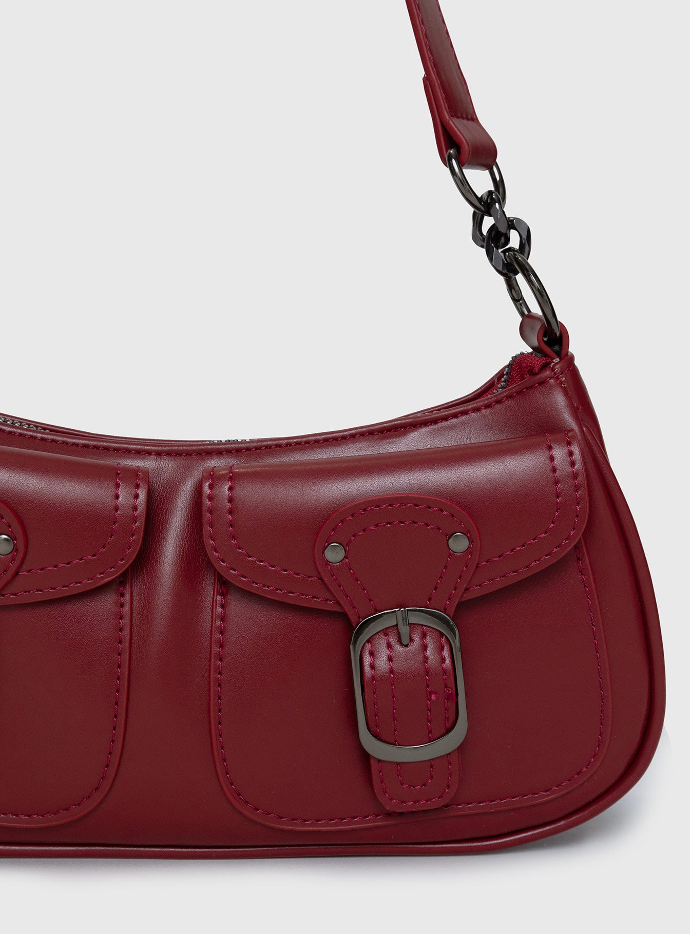 Jayalen Shoulder Bag Red - Image 5