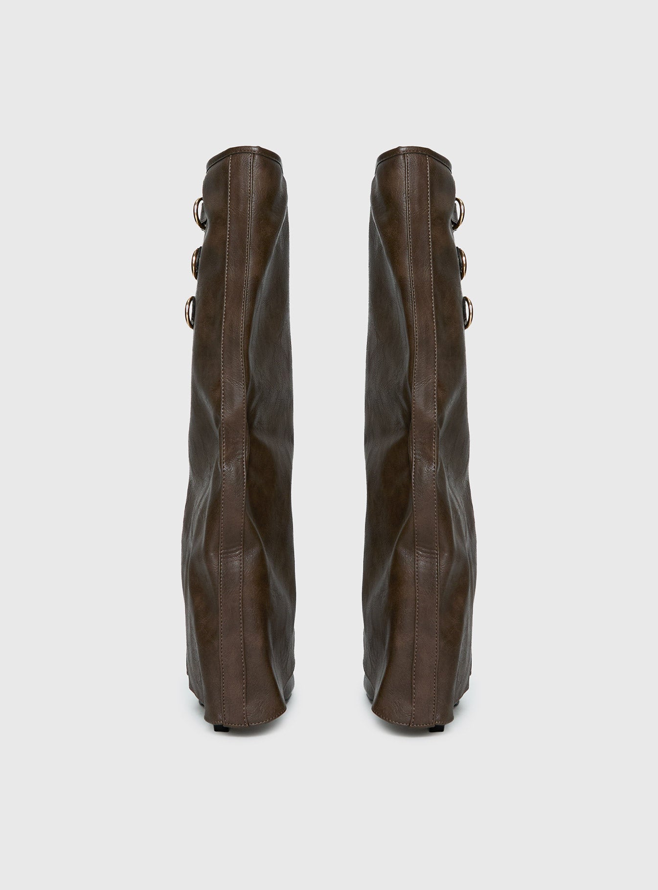 Ritz Knee High Boots Brown - Image 5