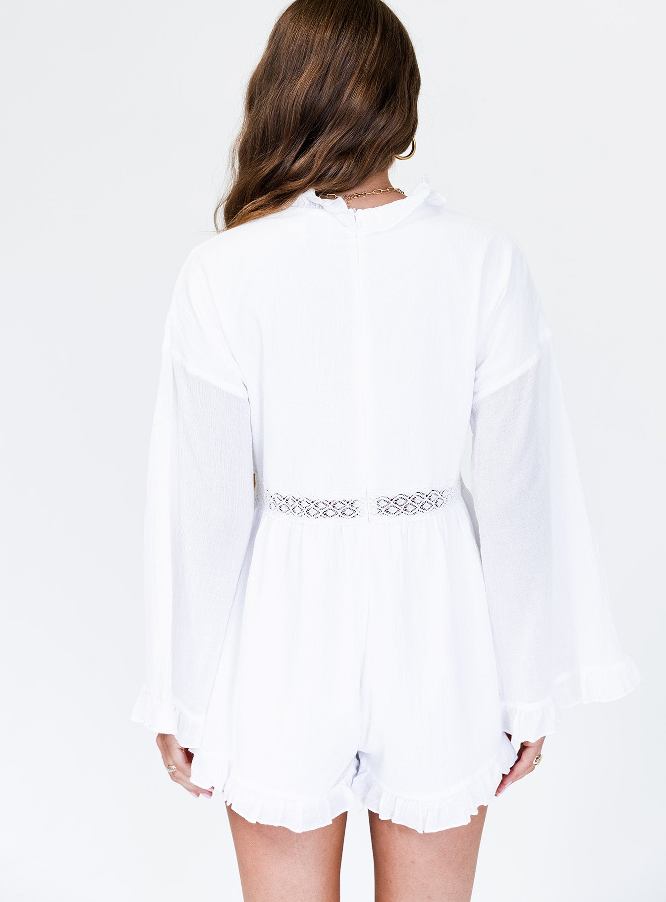 One Kiss Romper White - Image 4