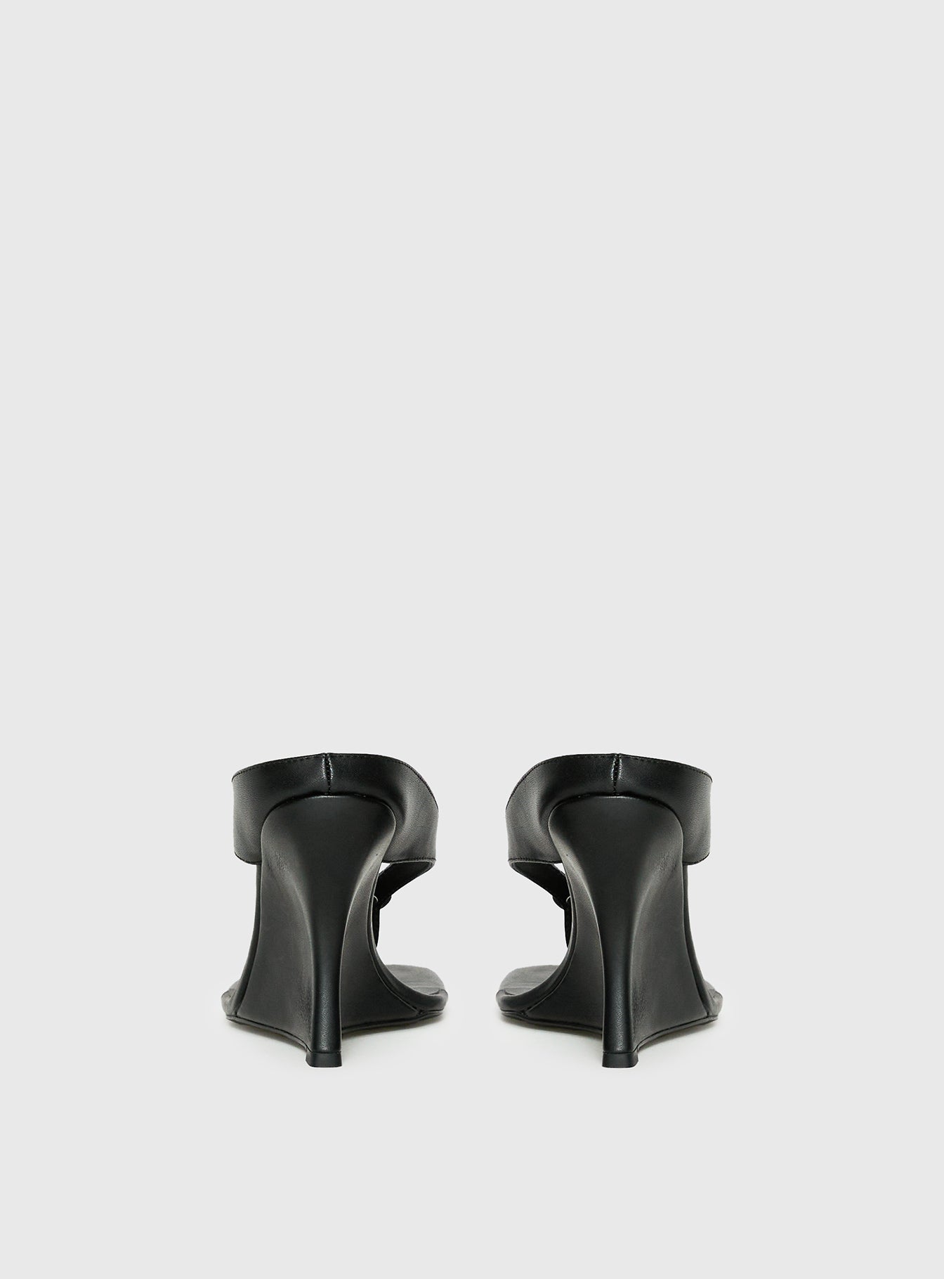 Two Summers Wedge Heels Black - Image 5