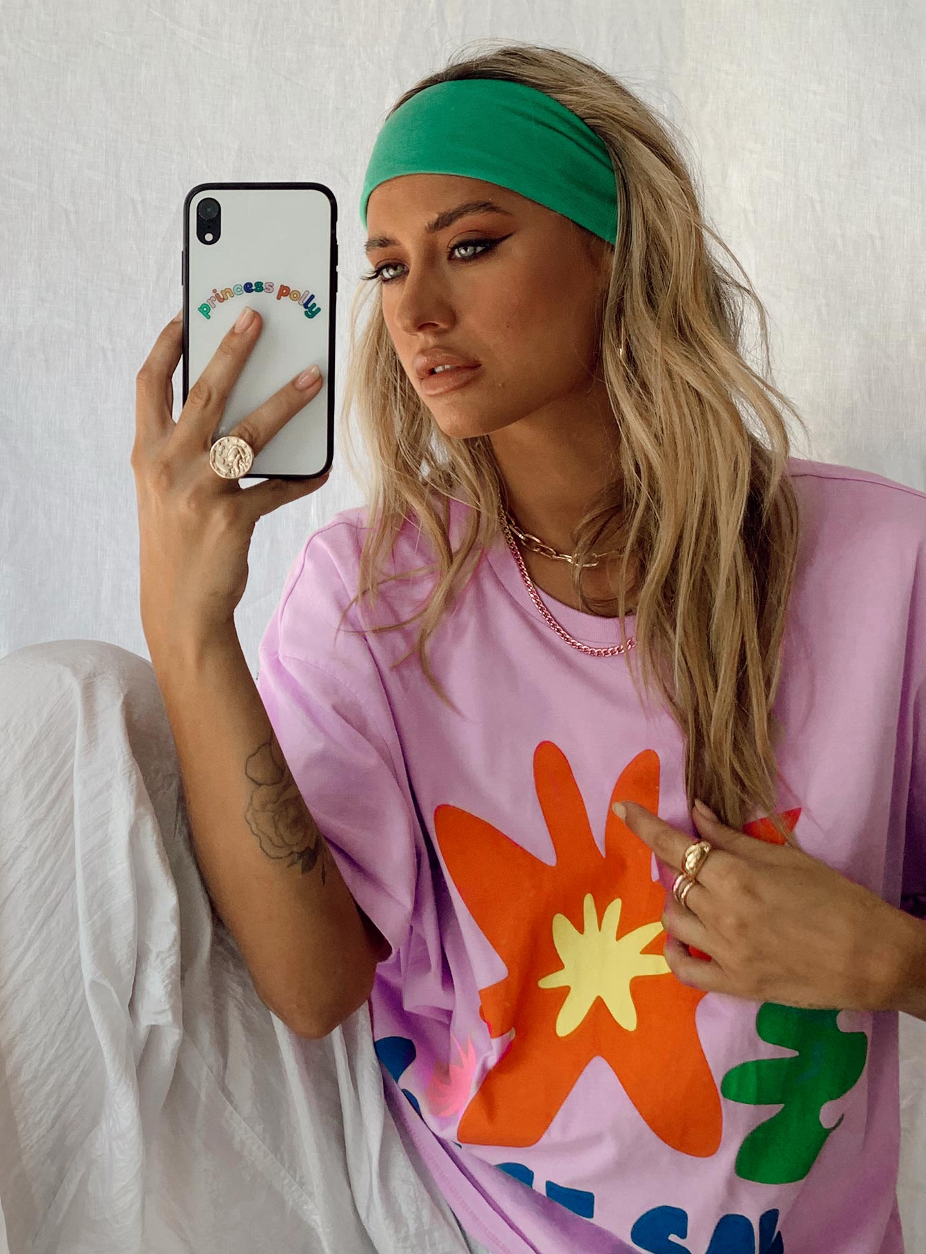 The Juney Headband Primary Green - Image 2