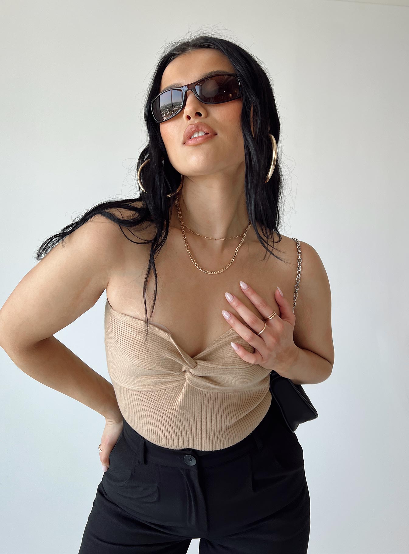 Kallista Bodysuit Beige - Image 6