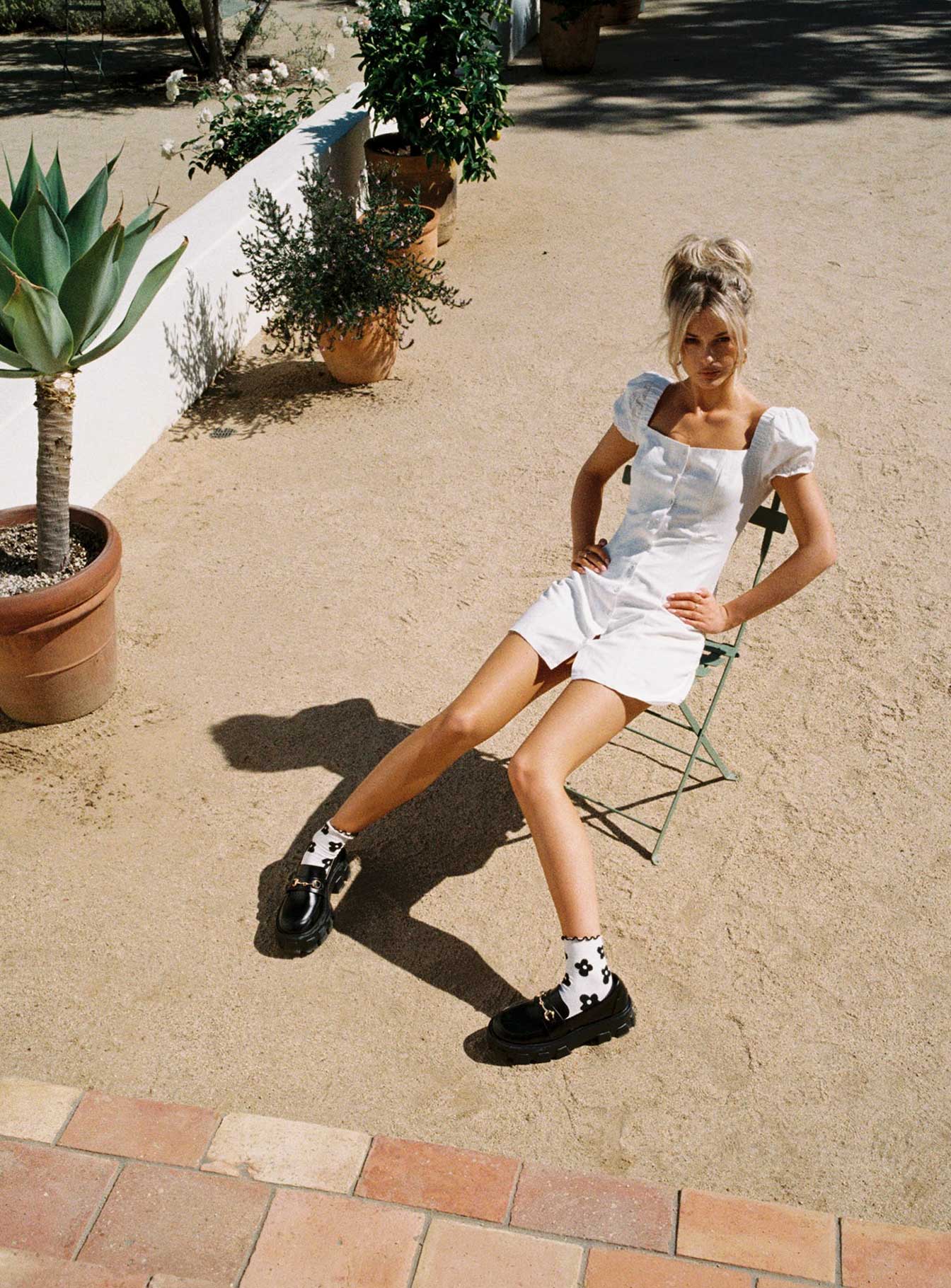 Vestiar Mini Dress White - Image 5