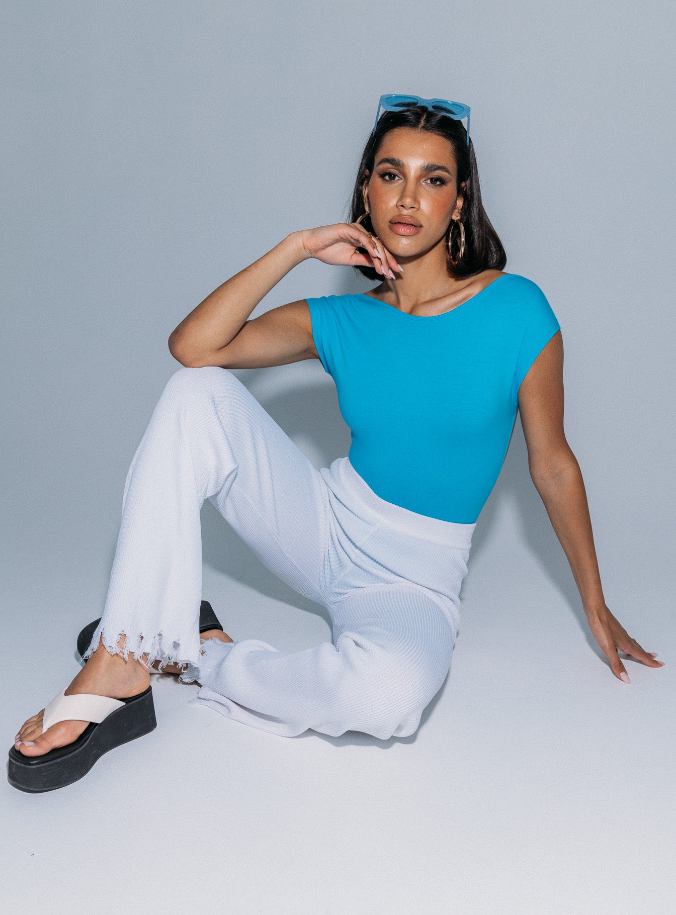 Shila Bodysuit Blue - Image 6