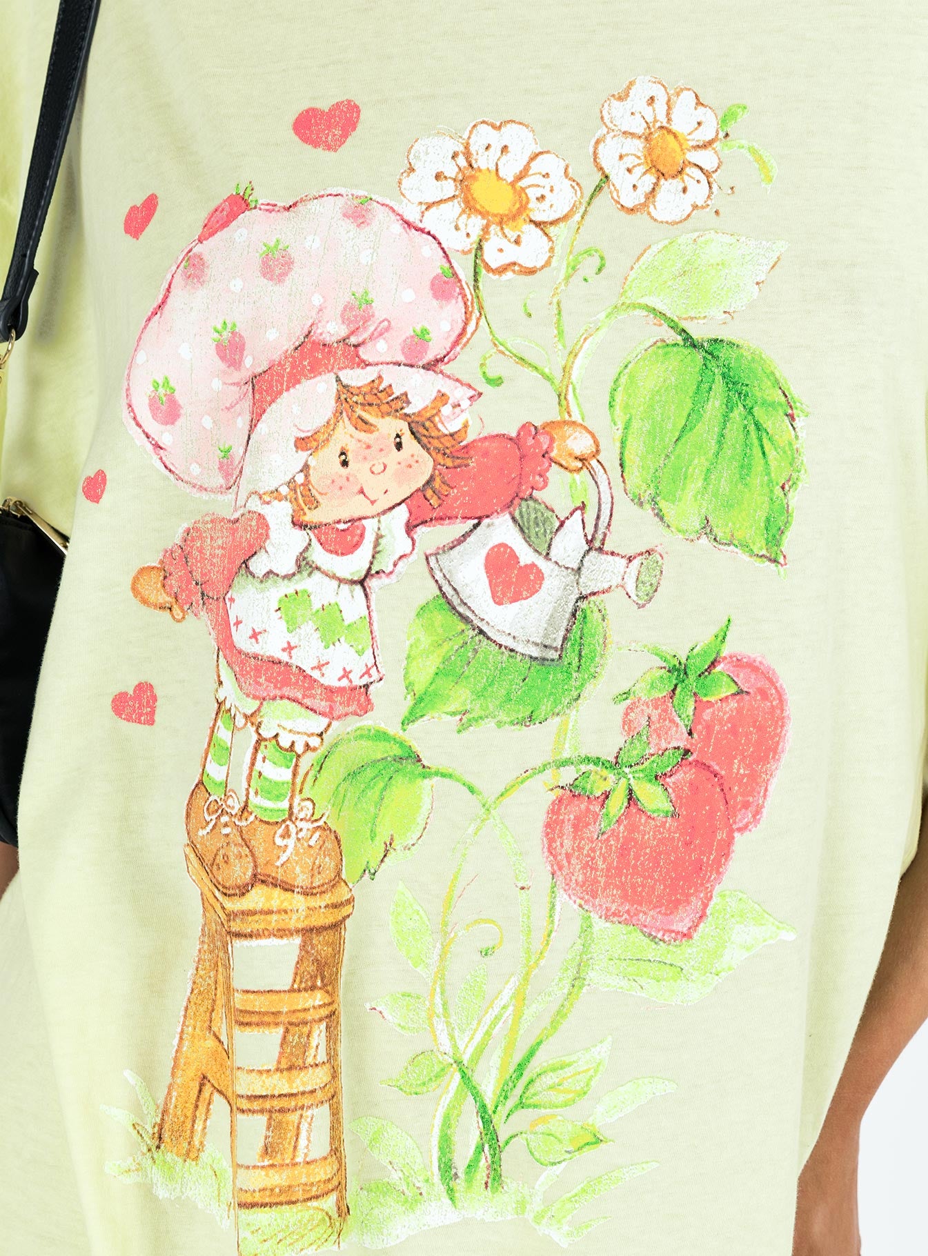 Strawberry Girl Oversized Tee Green - Image 6