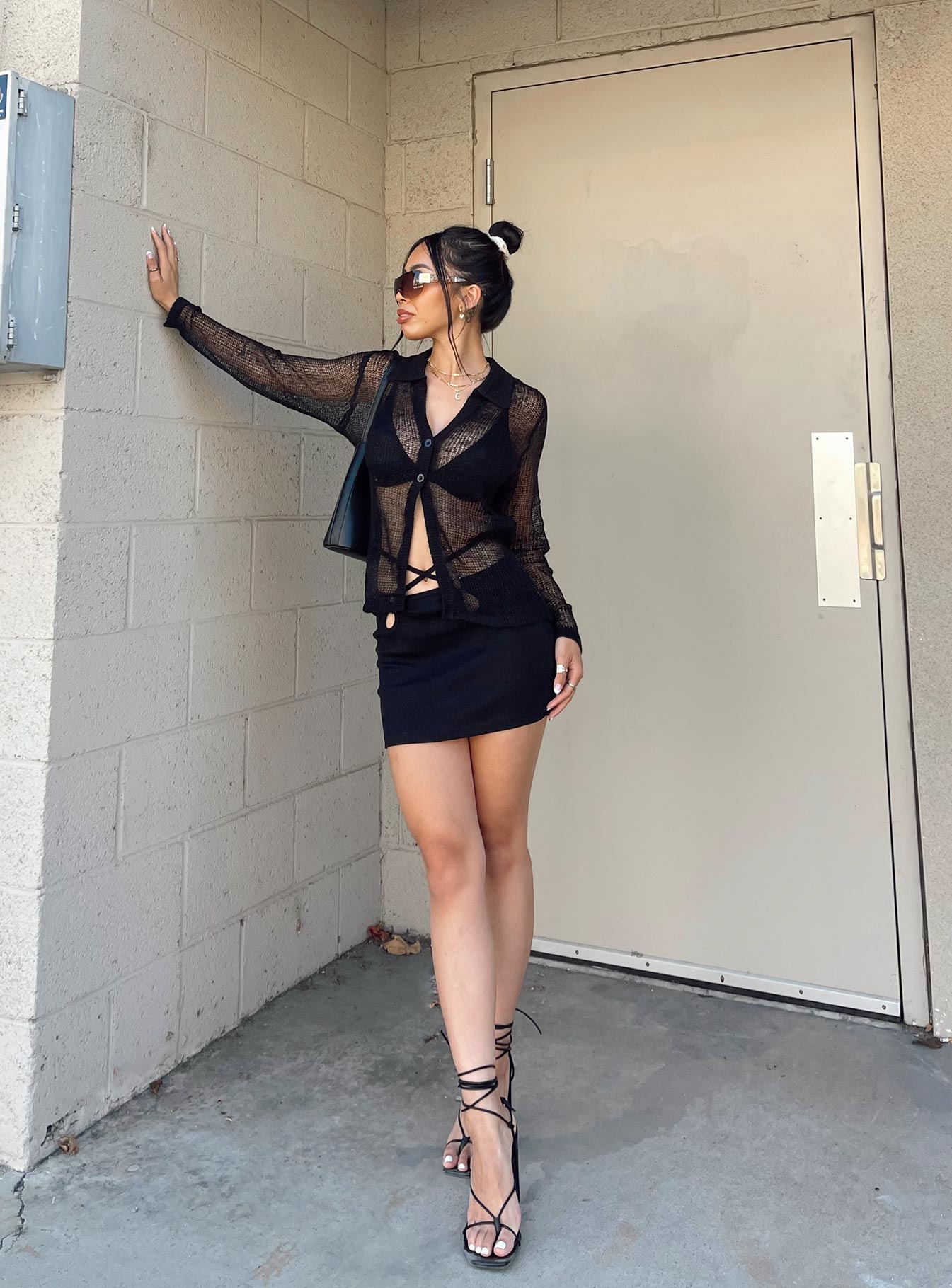 Stewart Sxy Harware Mini Skirt - Image 6