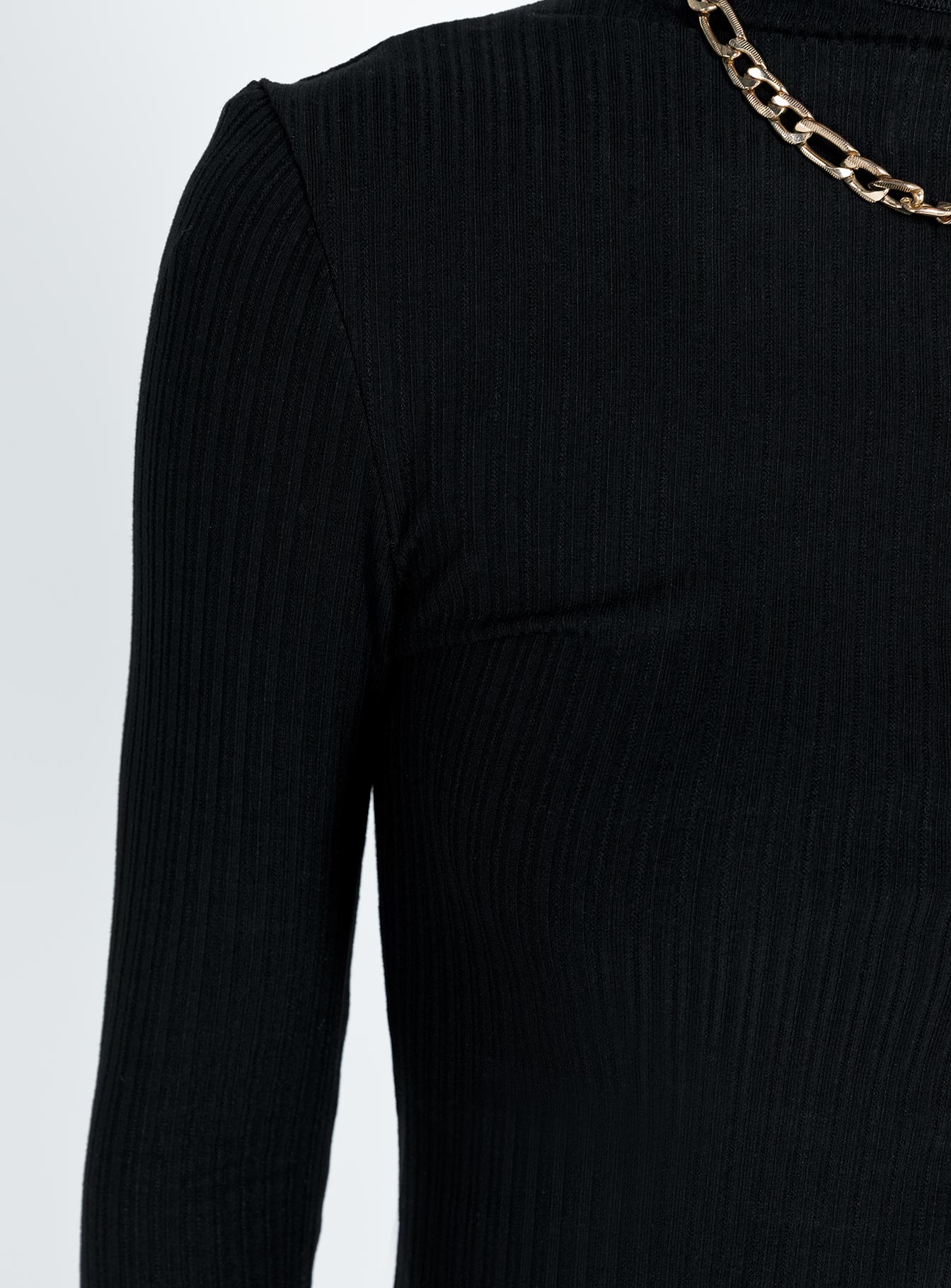 Lerman Long Sleeve Top Black - Image 6