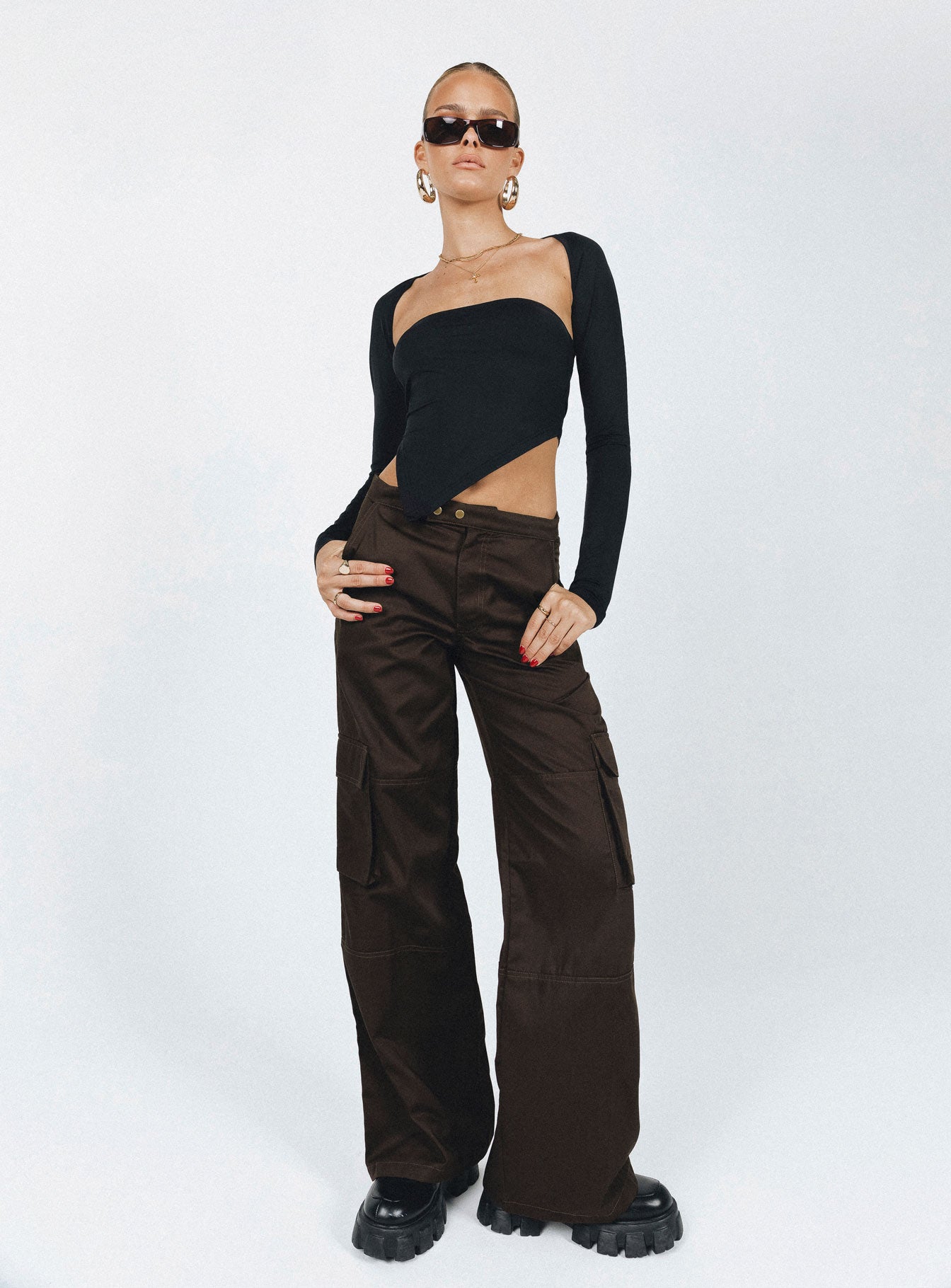 Motel Saul Trouser Dark Brown - Image 6