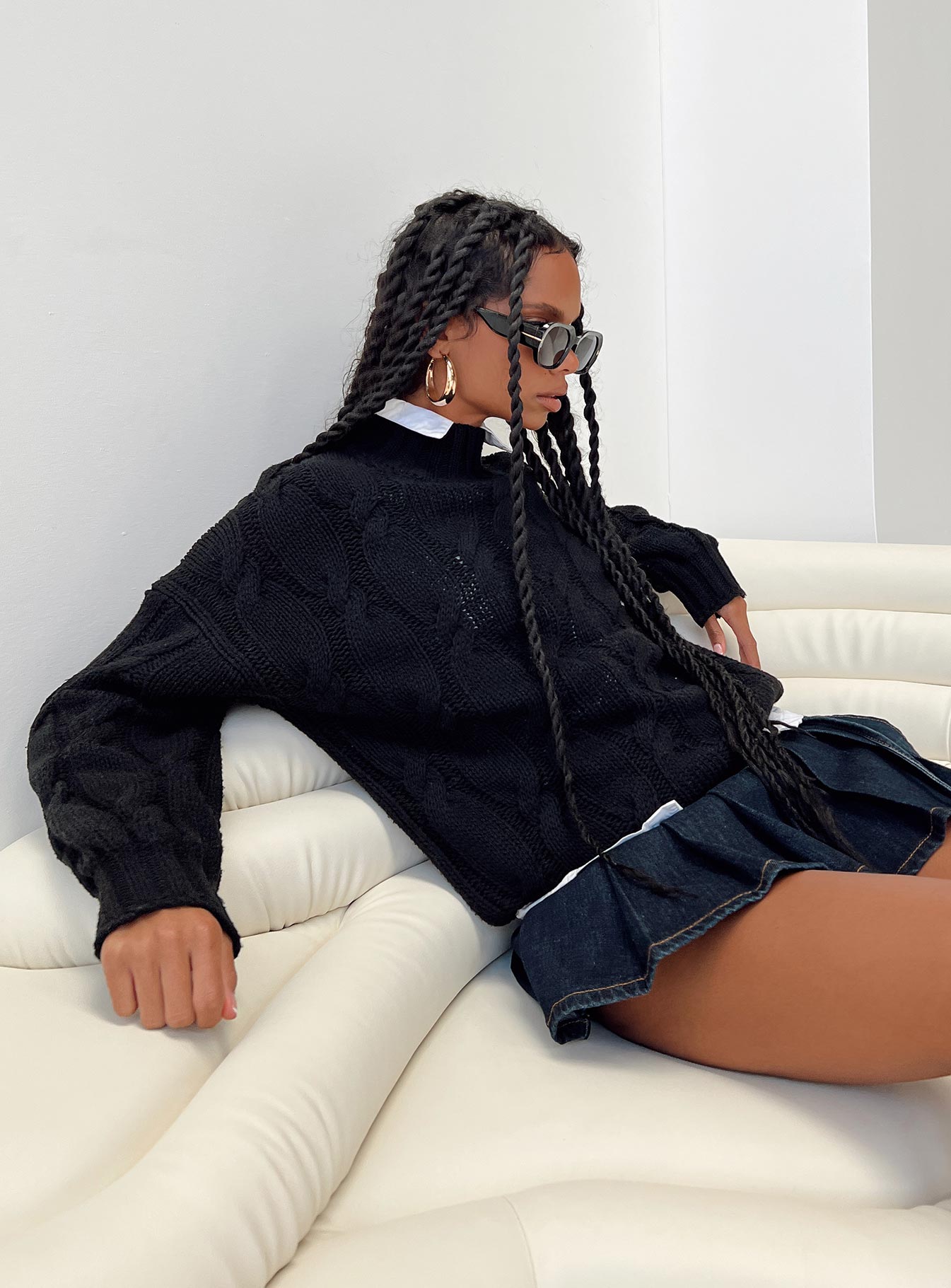 Jendi Sweater Black - Image 6