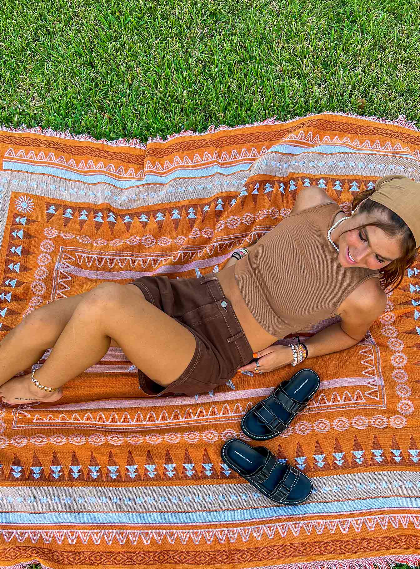 Darby A Line Short Brown - Image 9