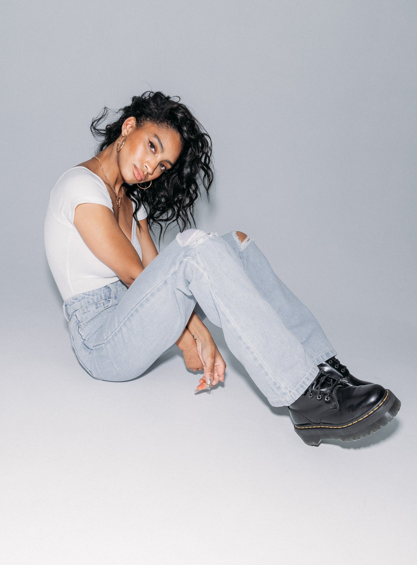 Bertie High Rise Wide Leg Jean - Image 7