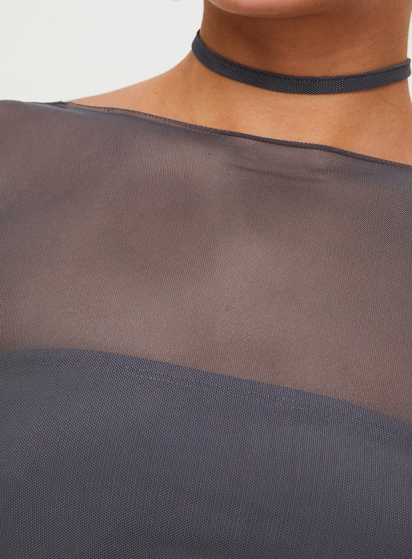 Marier Long Sleeve Top Slate - Image 5