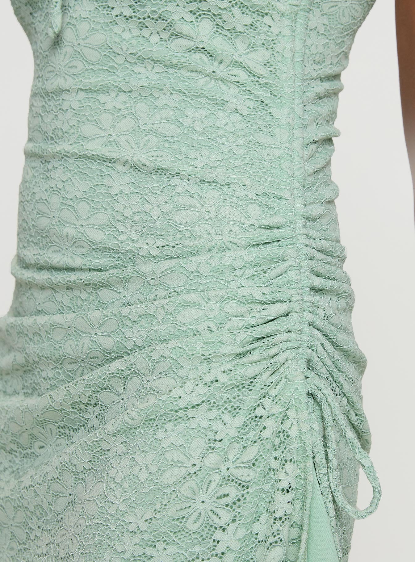 Alari Mini Dress Sage - Image 5