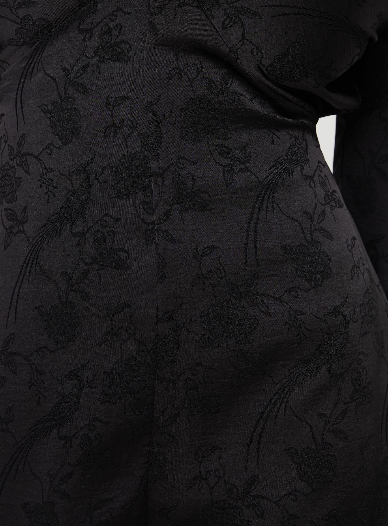 Fonda Long Sleeve Romper Black - Image 6