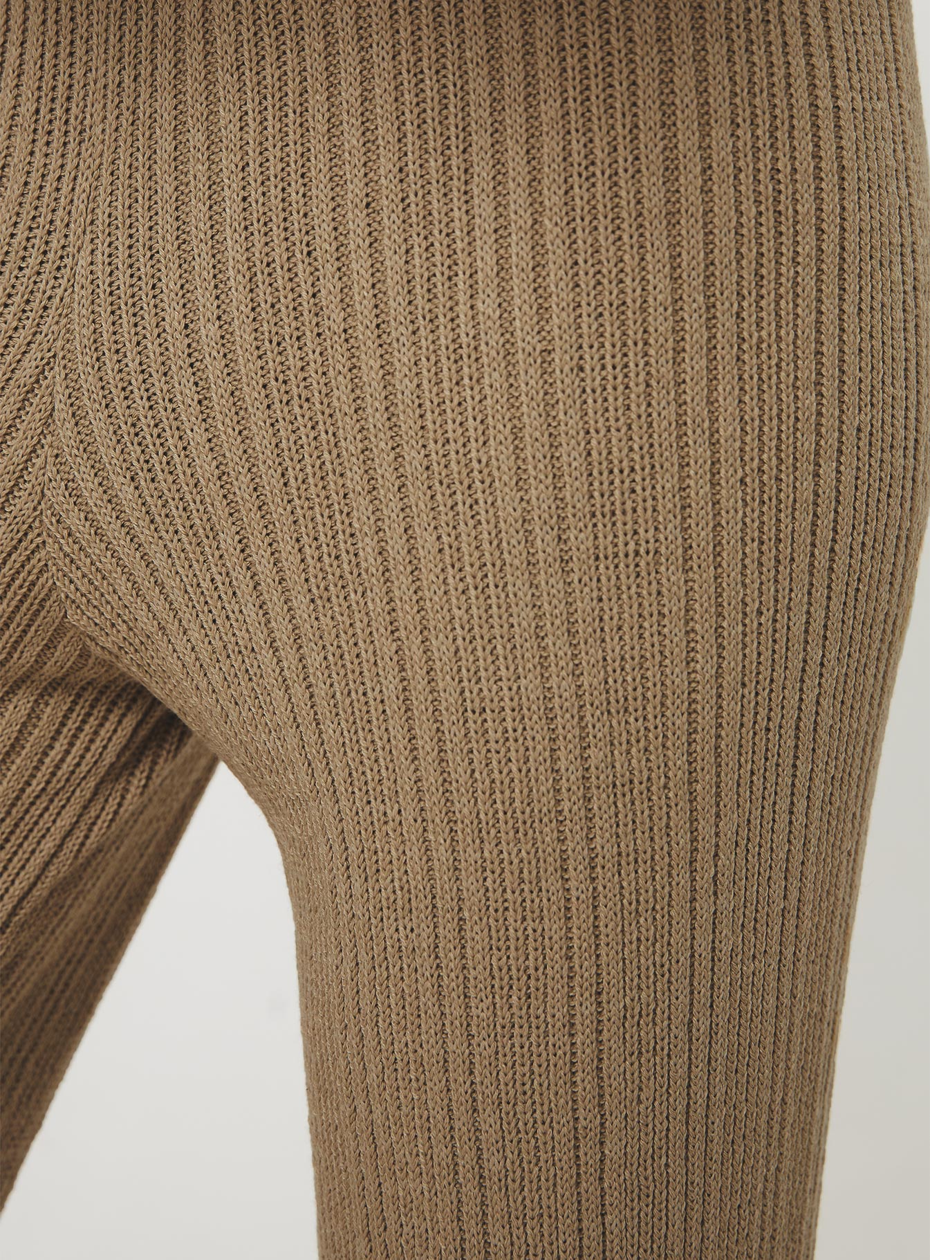 Lexie Knit Pants Beige Marle - Image 6