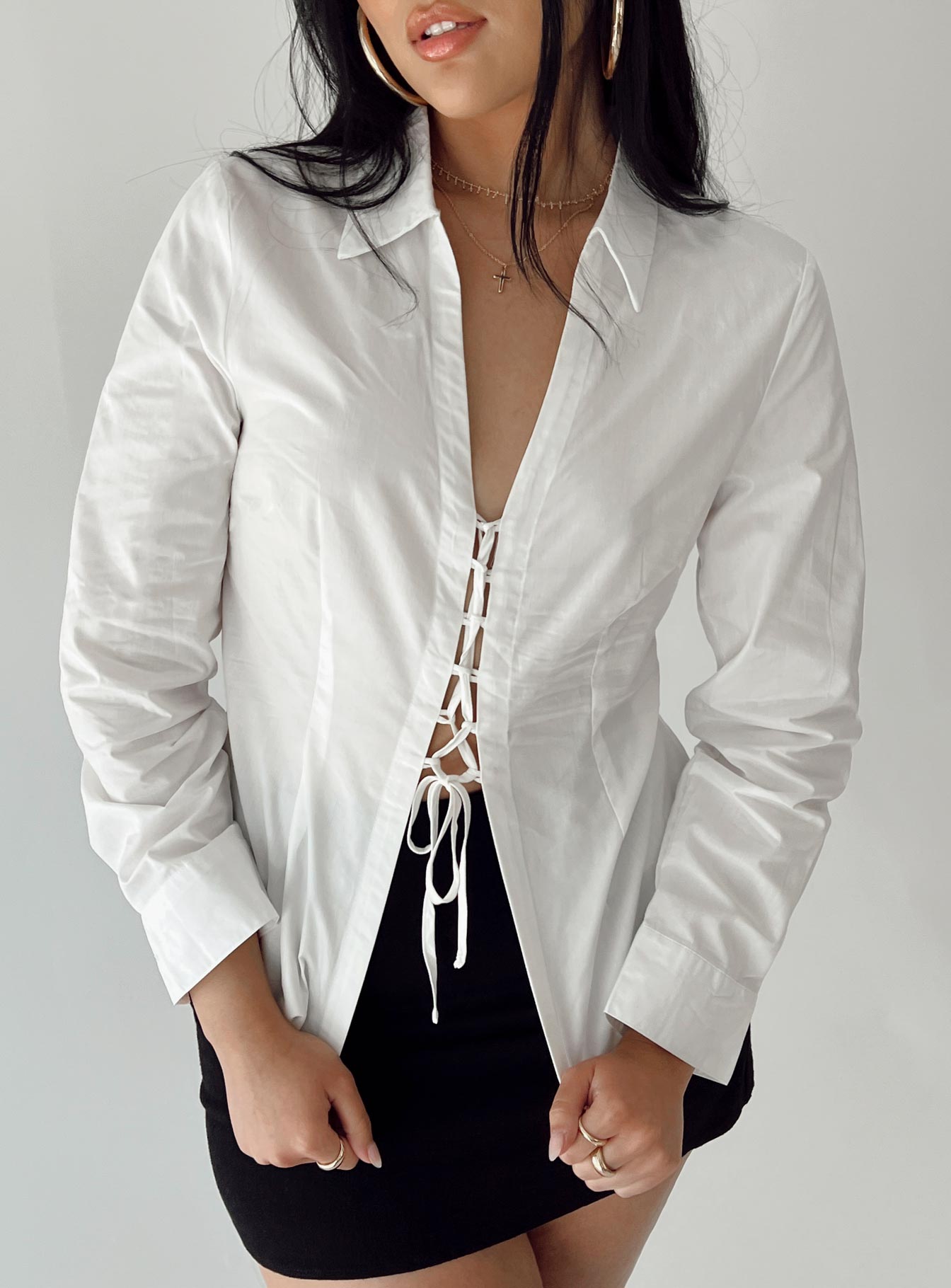 Bicton Shirt White - Image 6