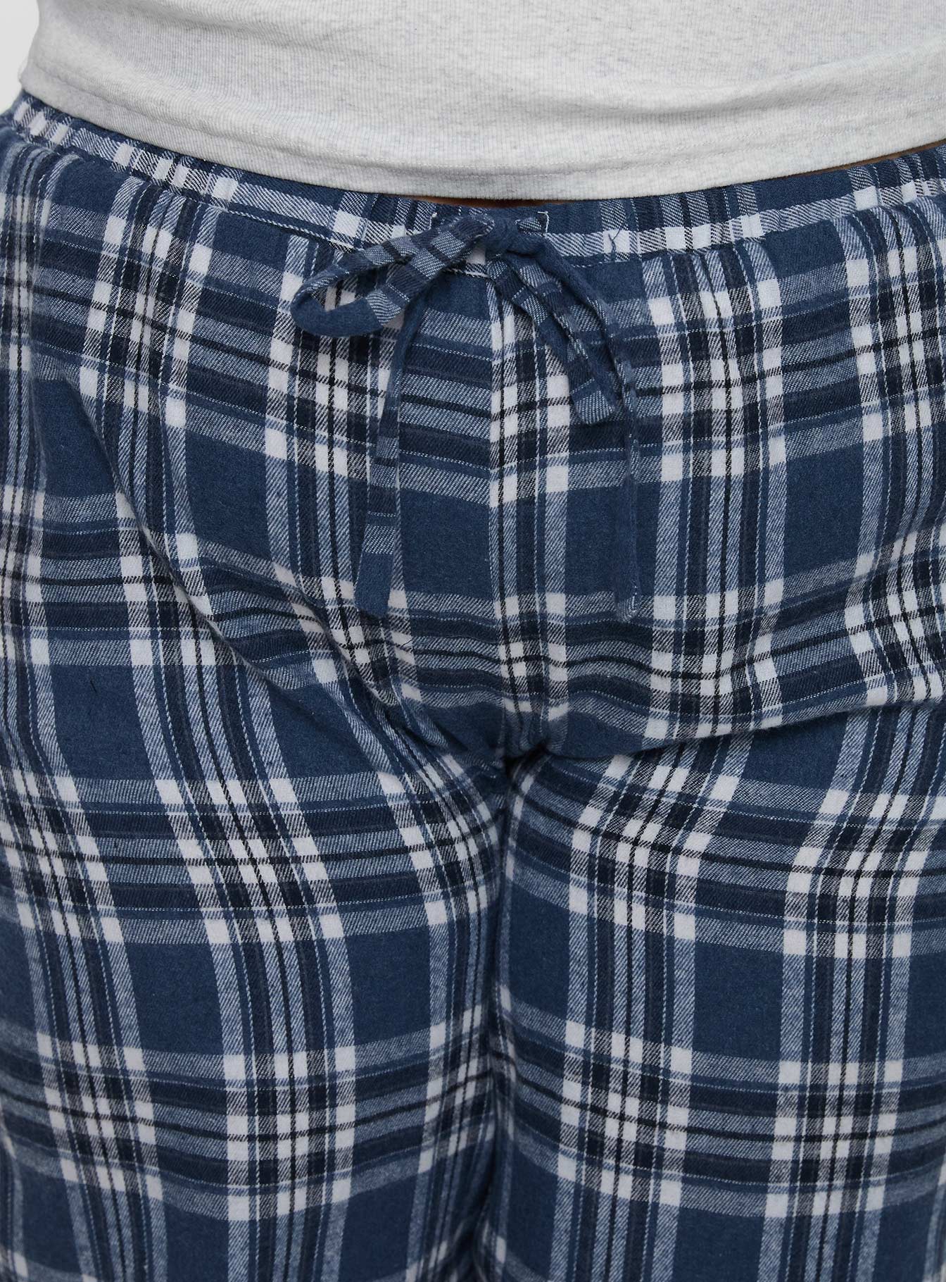 In The Morning Sleep Pant Blue Check Curve - Image 6