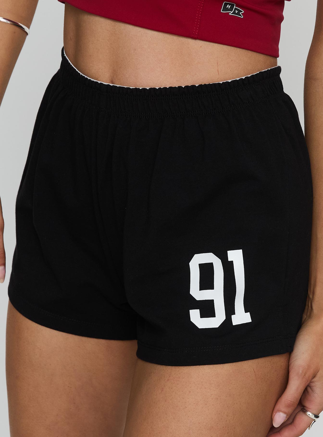 Stanford Soffee Shorts Black - Image 6
