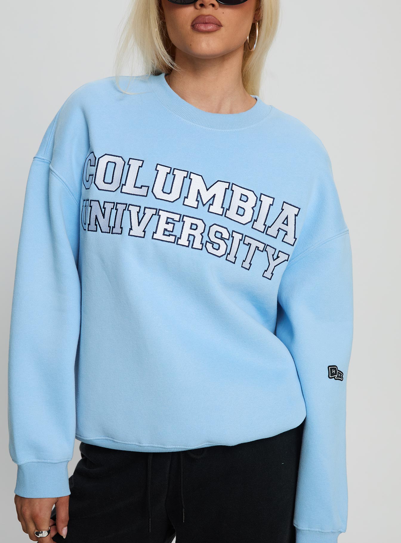 Columbia Offside Crewneck Sweatshirt Blue - Image 5