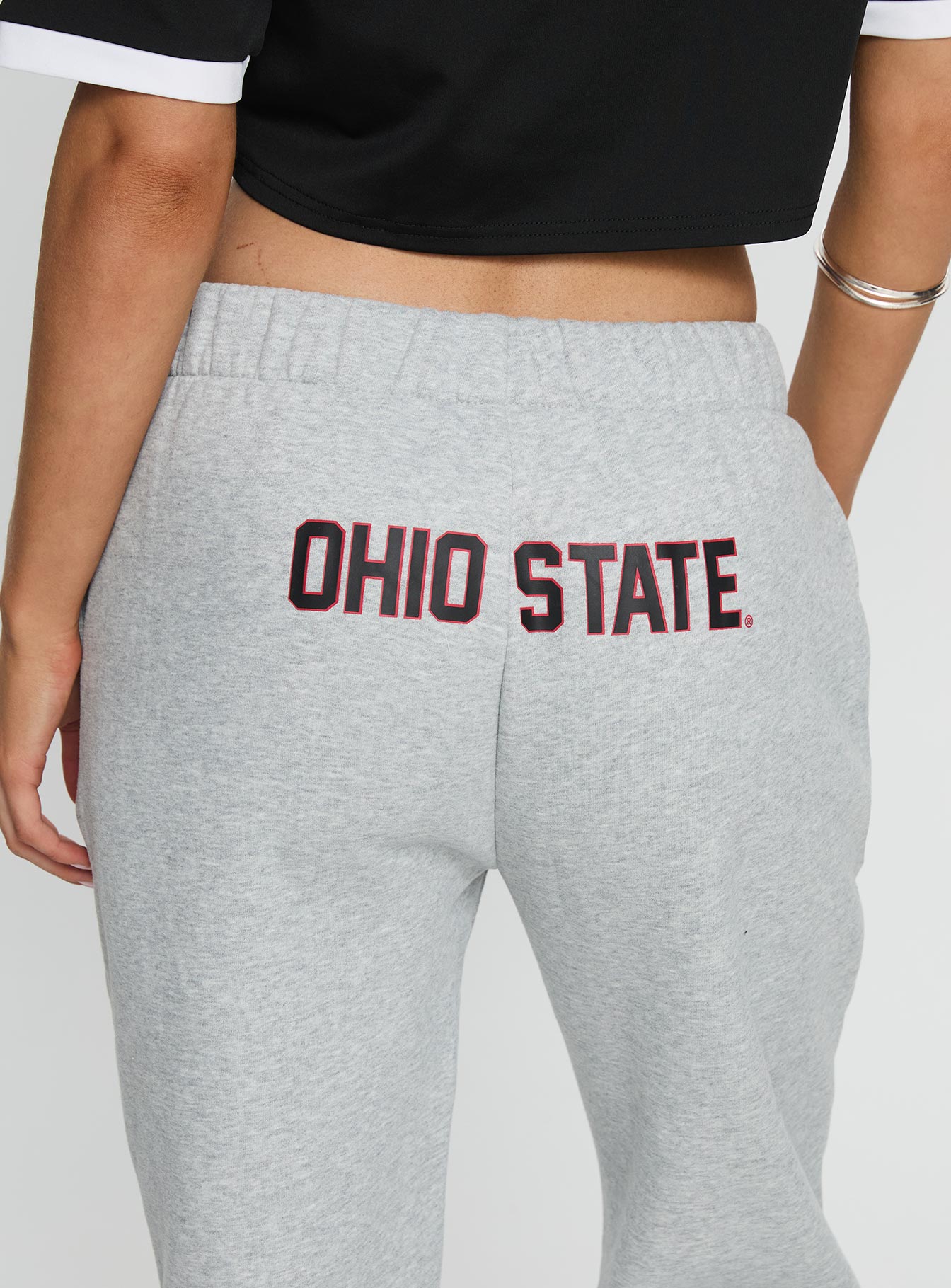 Ohio State Basic Sweatpants Grey - Image 5
