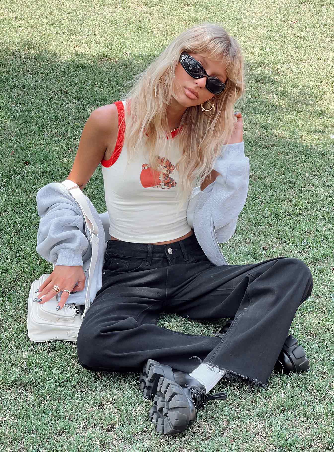 Kalinda Denim Jeans Black - Image 5